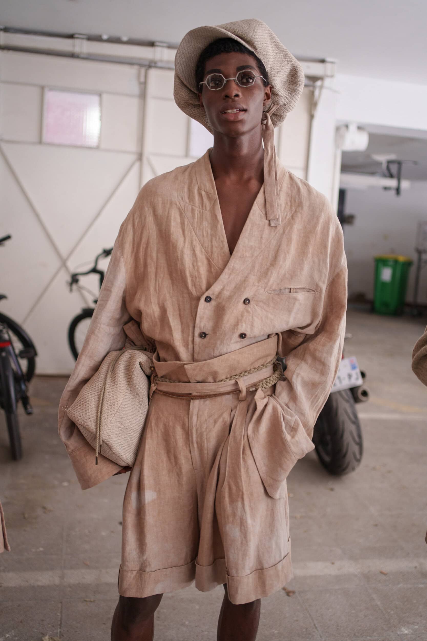 Ziggy Chen Spring 2026 Men's Fashion Show Backstage