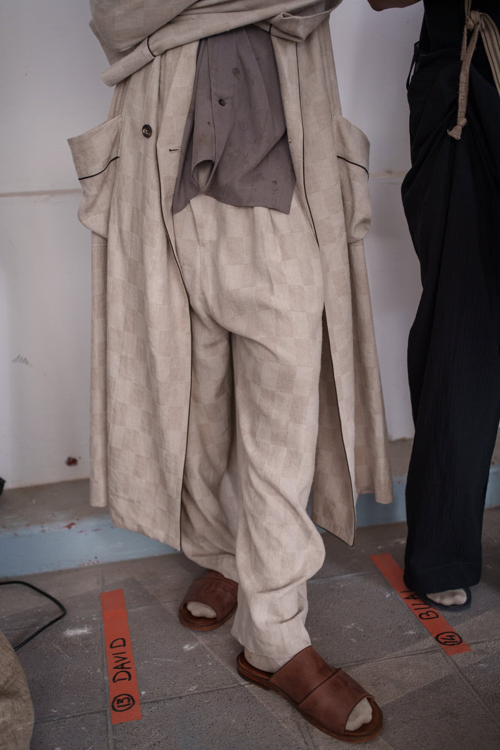 Ziggy Chen Spring 2026 Men's Fashion Show Backstage
