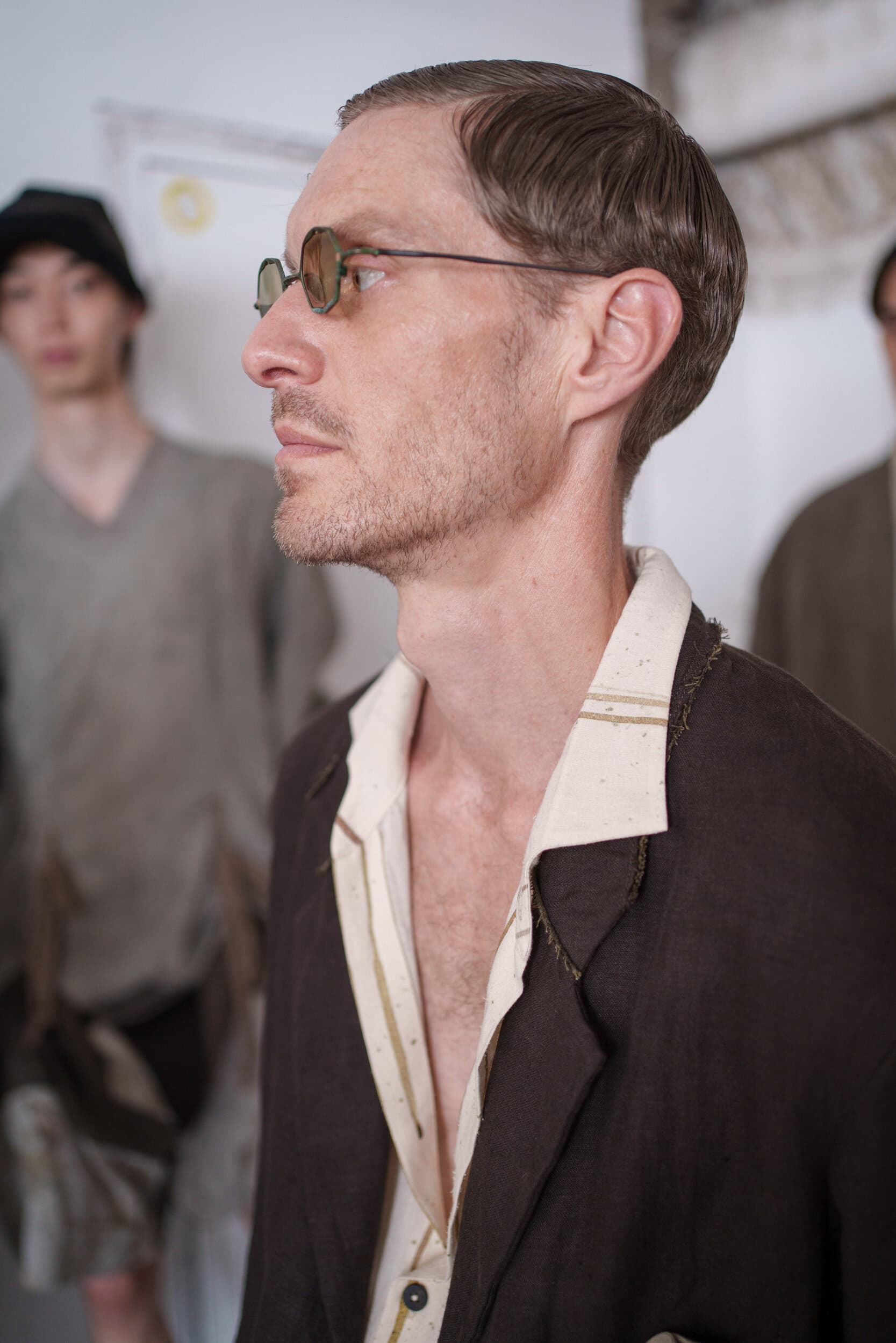 Ziggy Chen Spring 2026 Men's Fashion Show Backstage