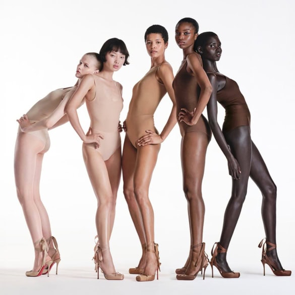 Christian Louboutin Cassia Lace Up Ad Campaign