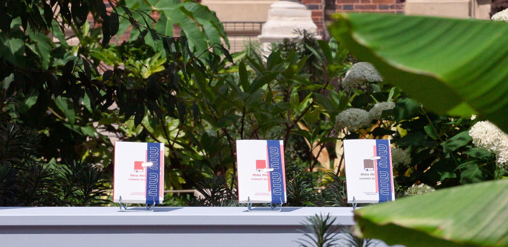 Read Me, Wear Me: Miu Miu’s Summer Reads Cultural Escape