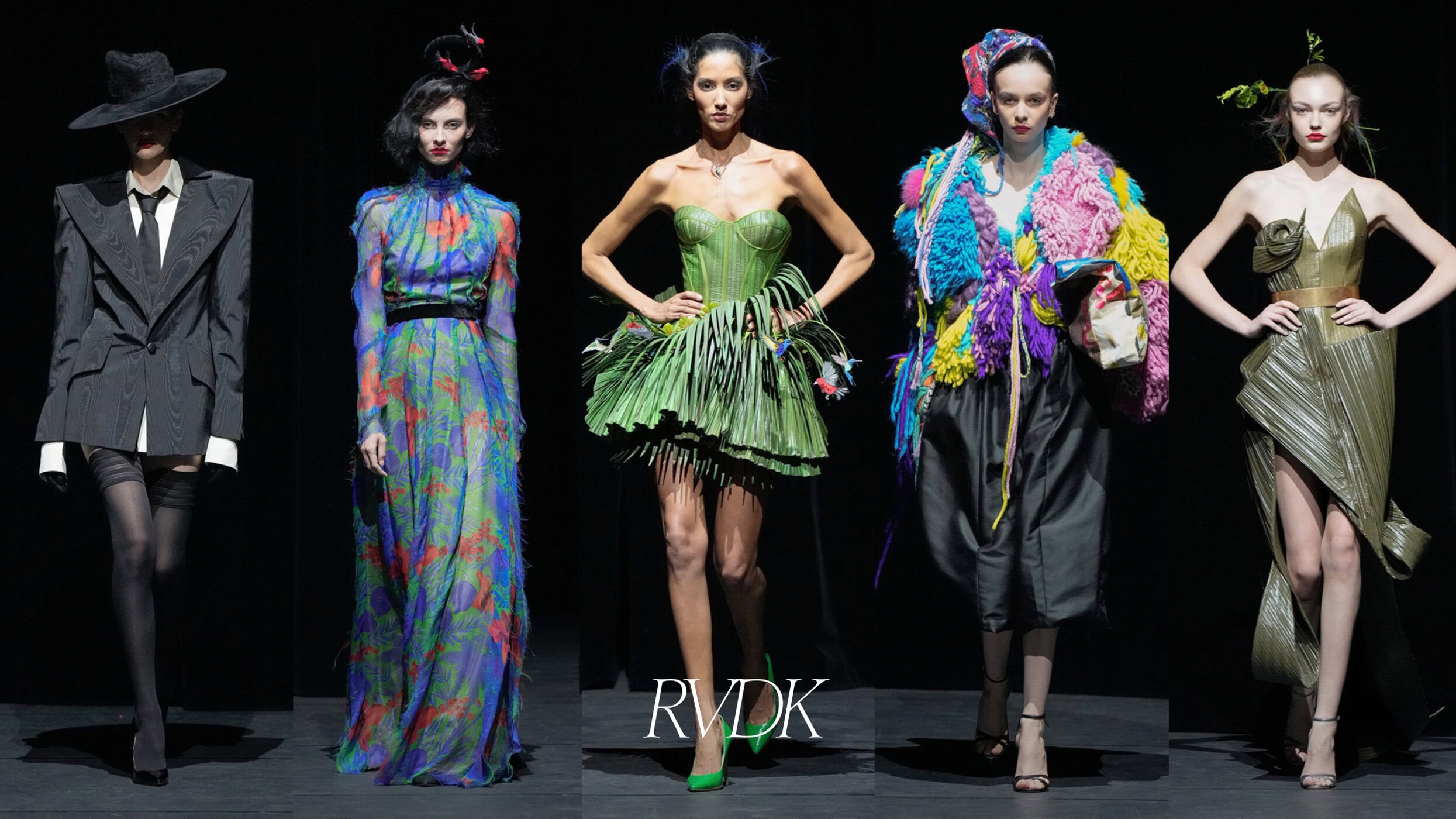 RVDK Ronald Van Der Kemp‘s Spring 2026 couture fashion show