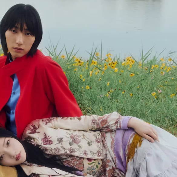 Valentino Chinese Valentine's Day 2025 Ad Campaign