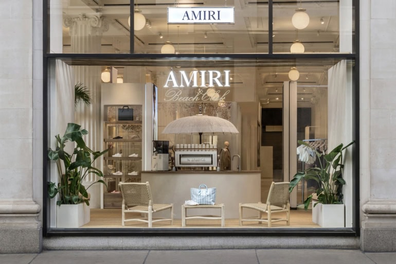 Amiri Takes Over Selfridges Corner Shop With Exclusive Collection
