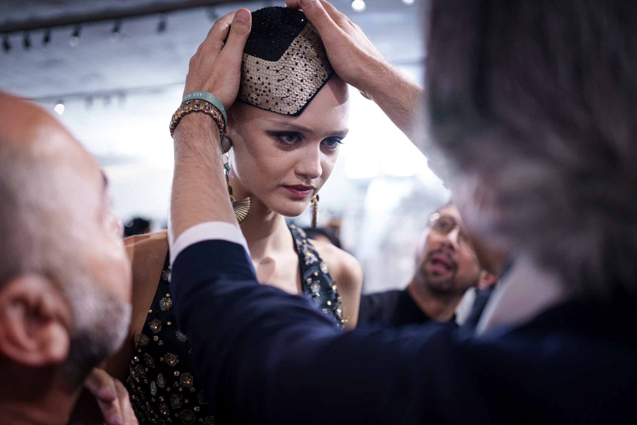 Giorgio Armani Prive Fall 2025 Couture Fashion Show Backstage