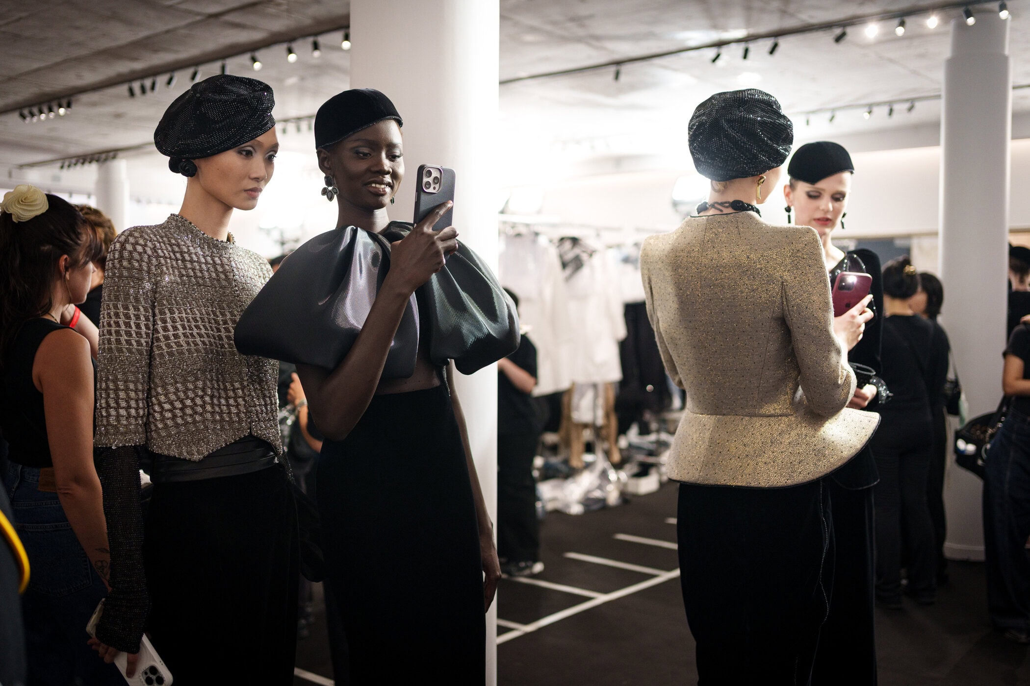 Giorgio Armani Prive Fall 2025 Couture Fashion Show Backstage