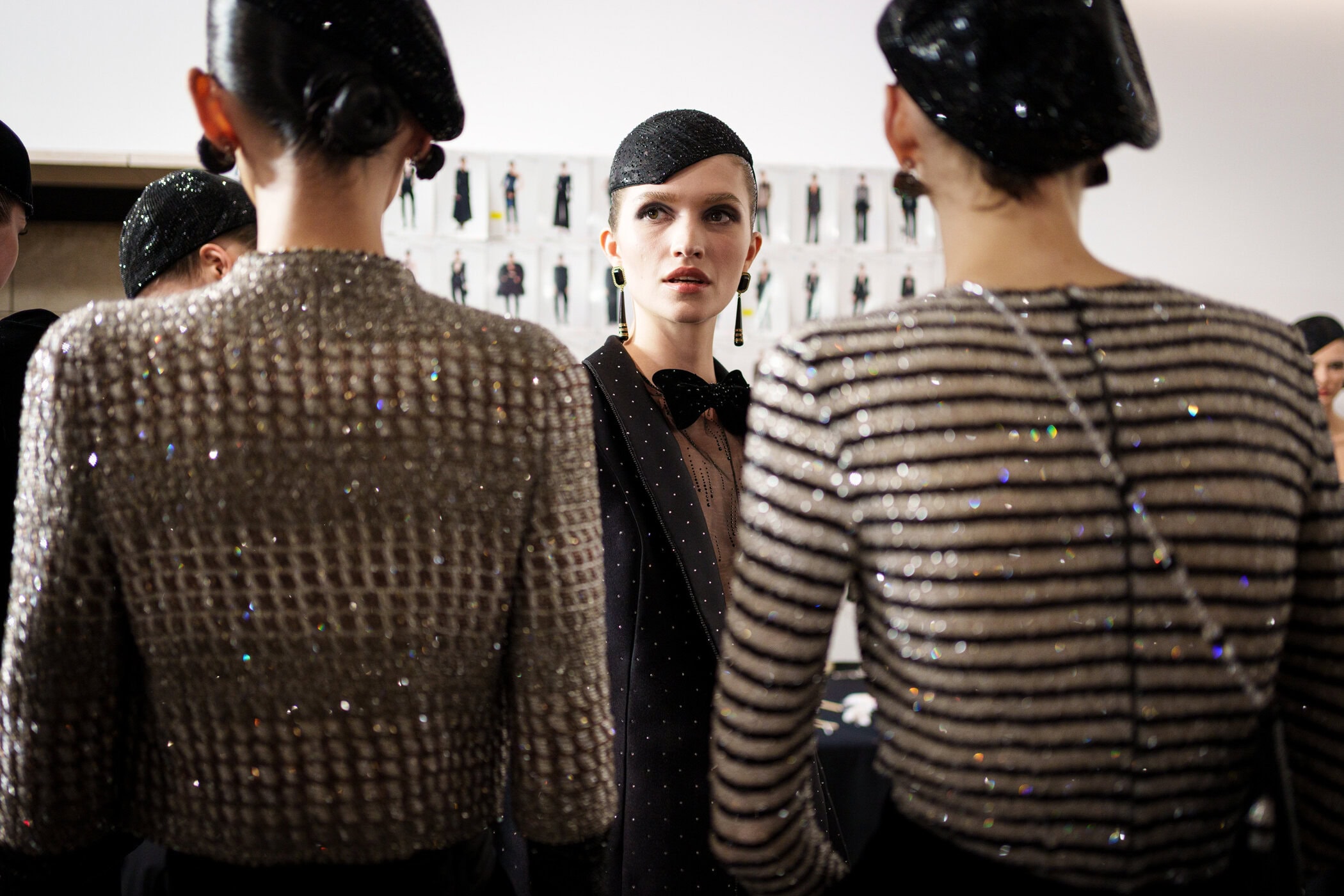 Giorgio Armani Prive Fall 2025 Couture Fashion Show Backstage
