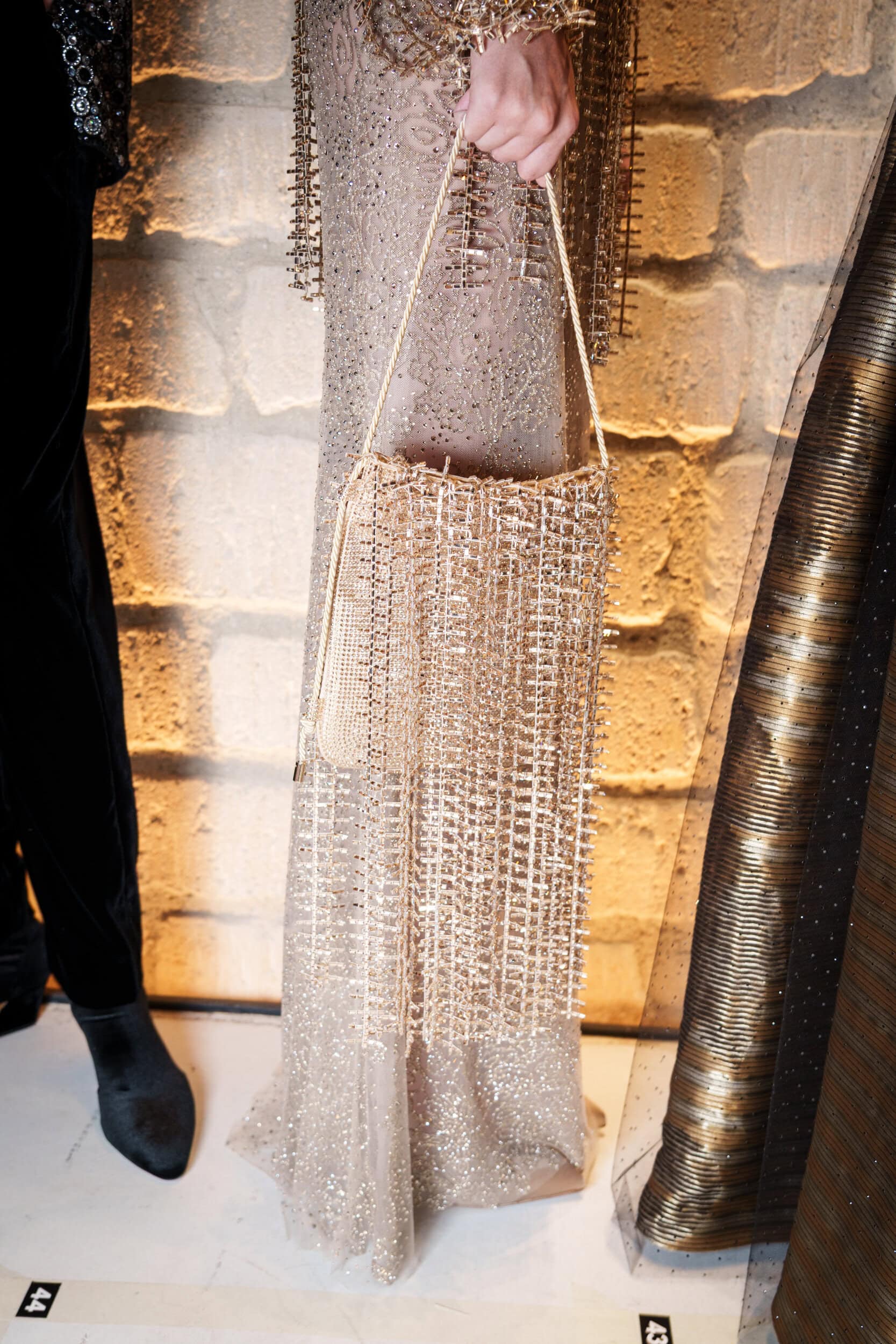Giorgio Armani Prive Fall 2025 Couture Fashion Show Backstage