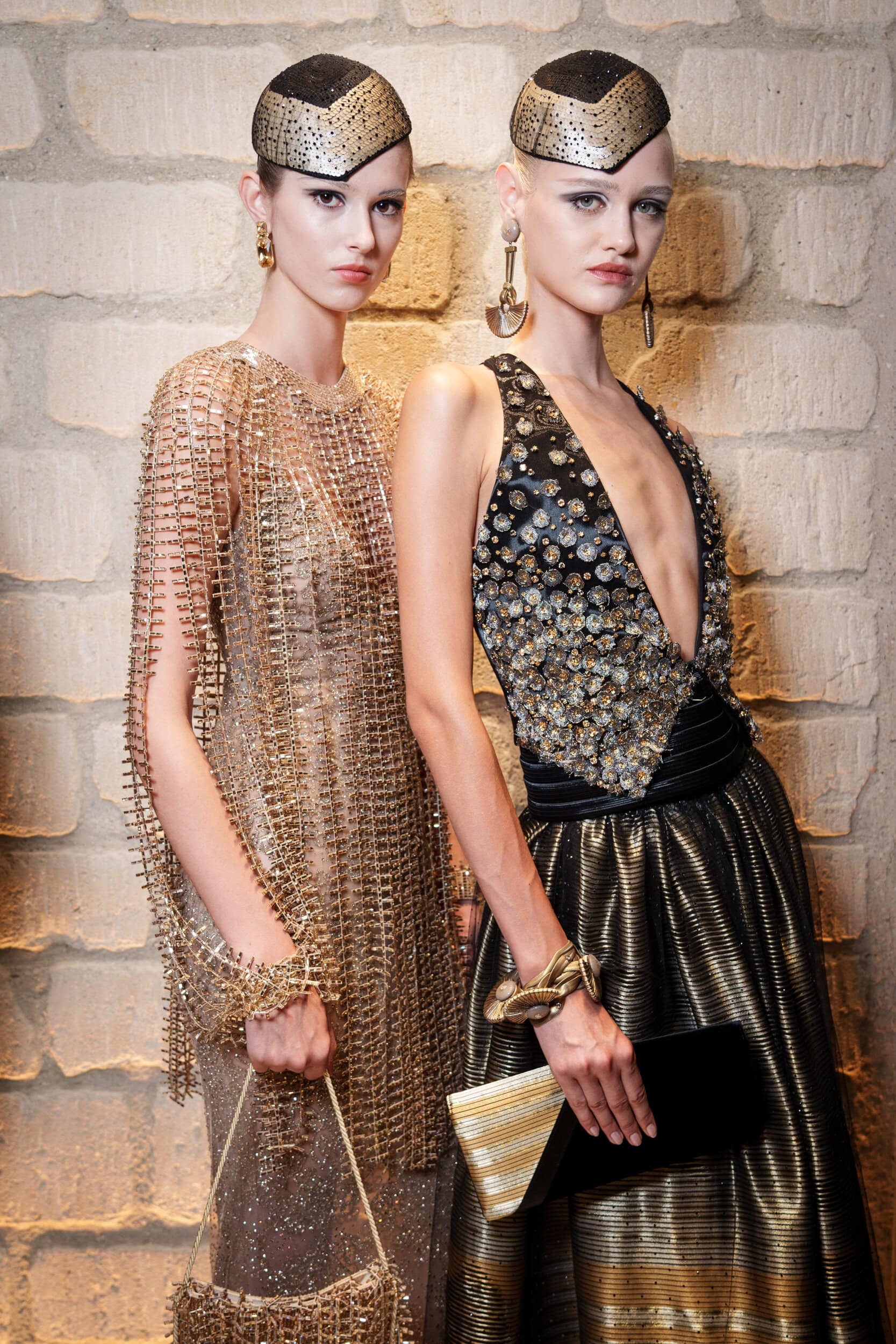 Giorgio Armani Prive Fall 2025 Couture Fashion Show Backstage