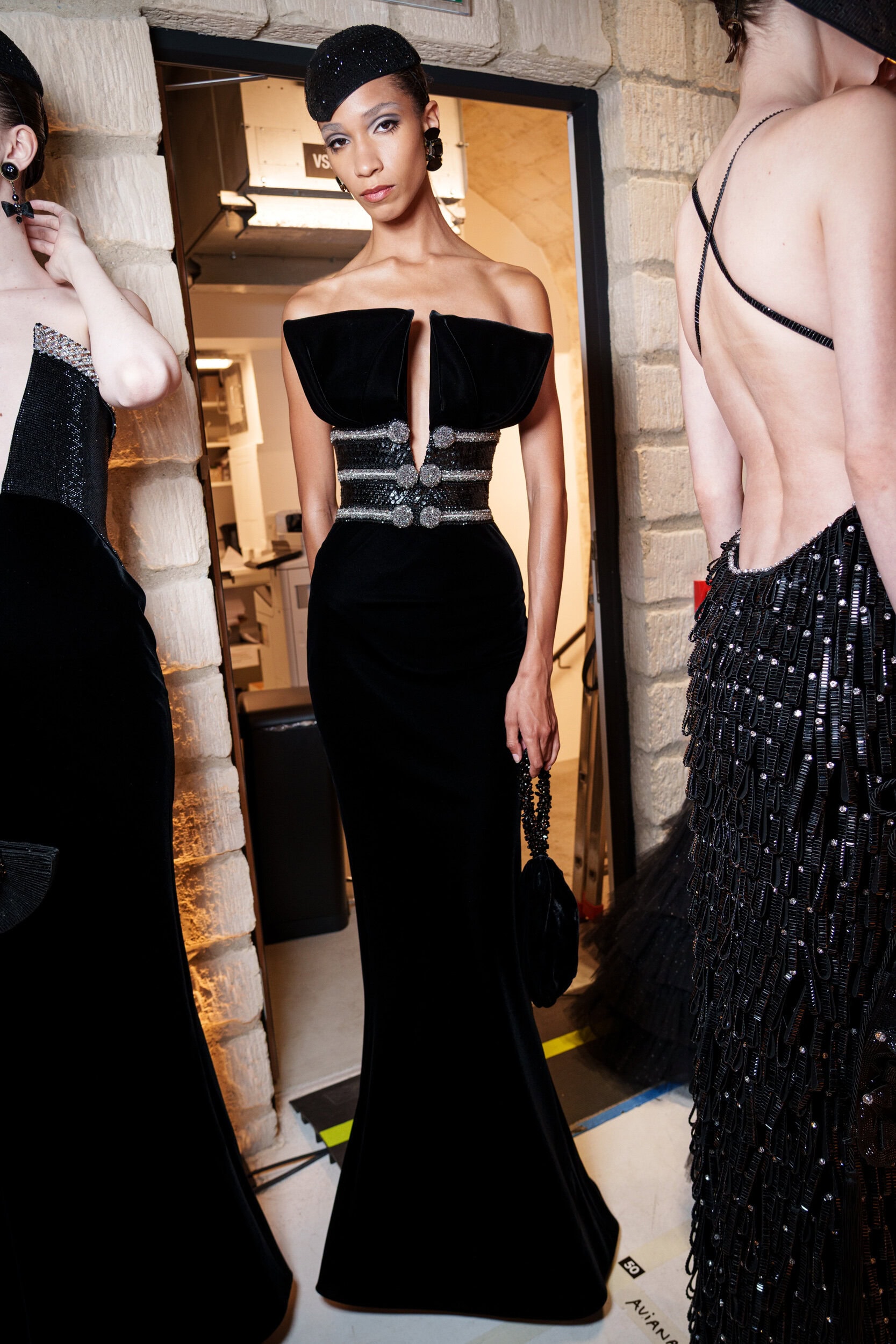 Giorgio Armani Prive Fall 2025 Couture Fashion Show Backstage