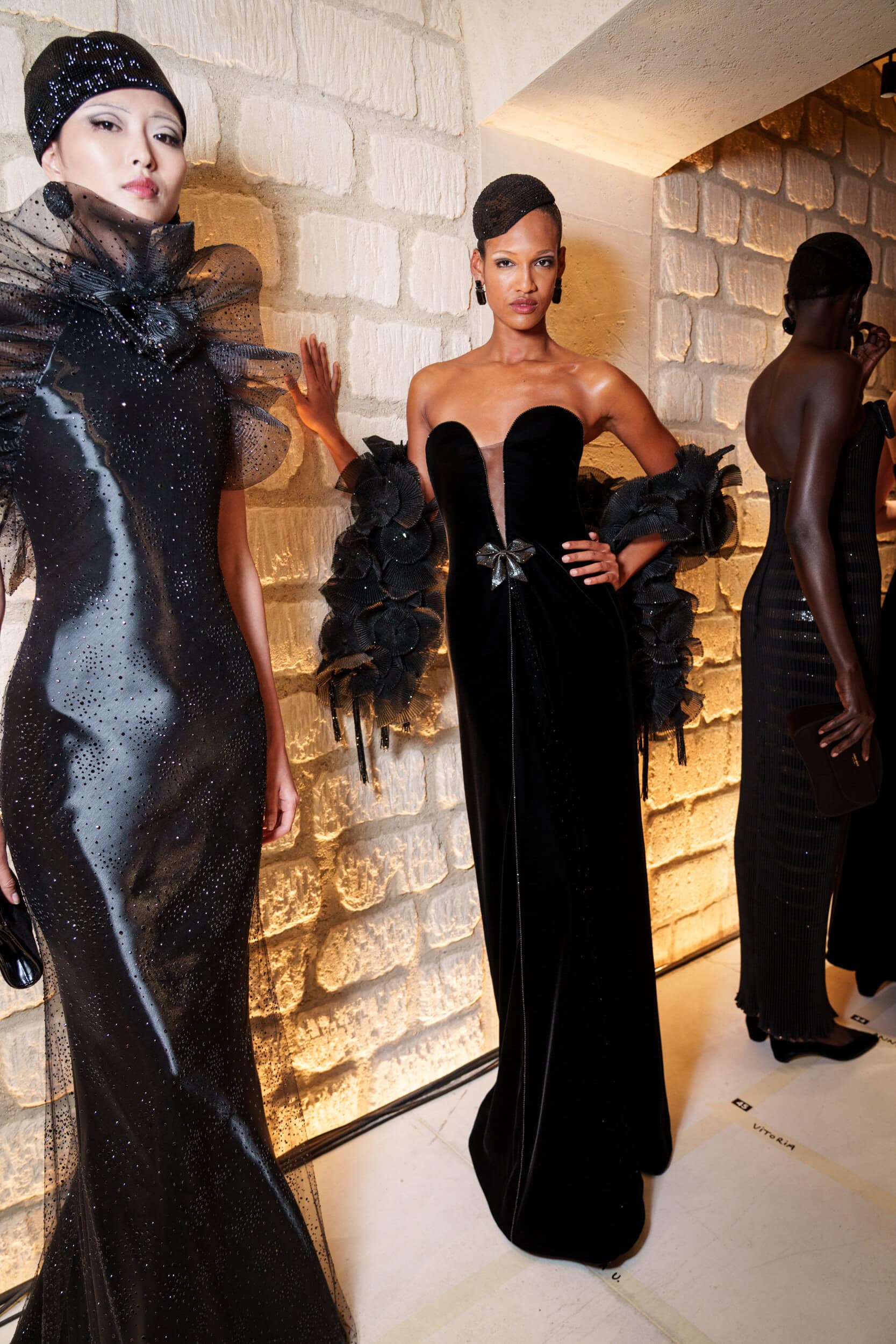 Giorgio Armani Prive Fall 2025 Couture Fashion Show Backstage