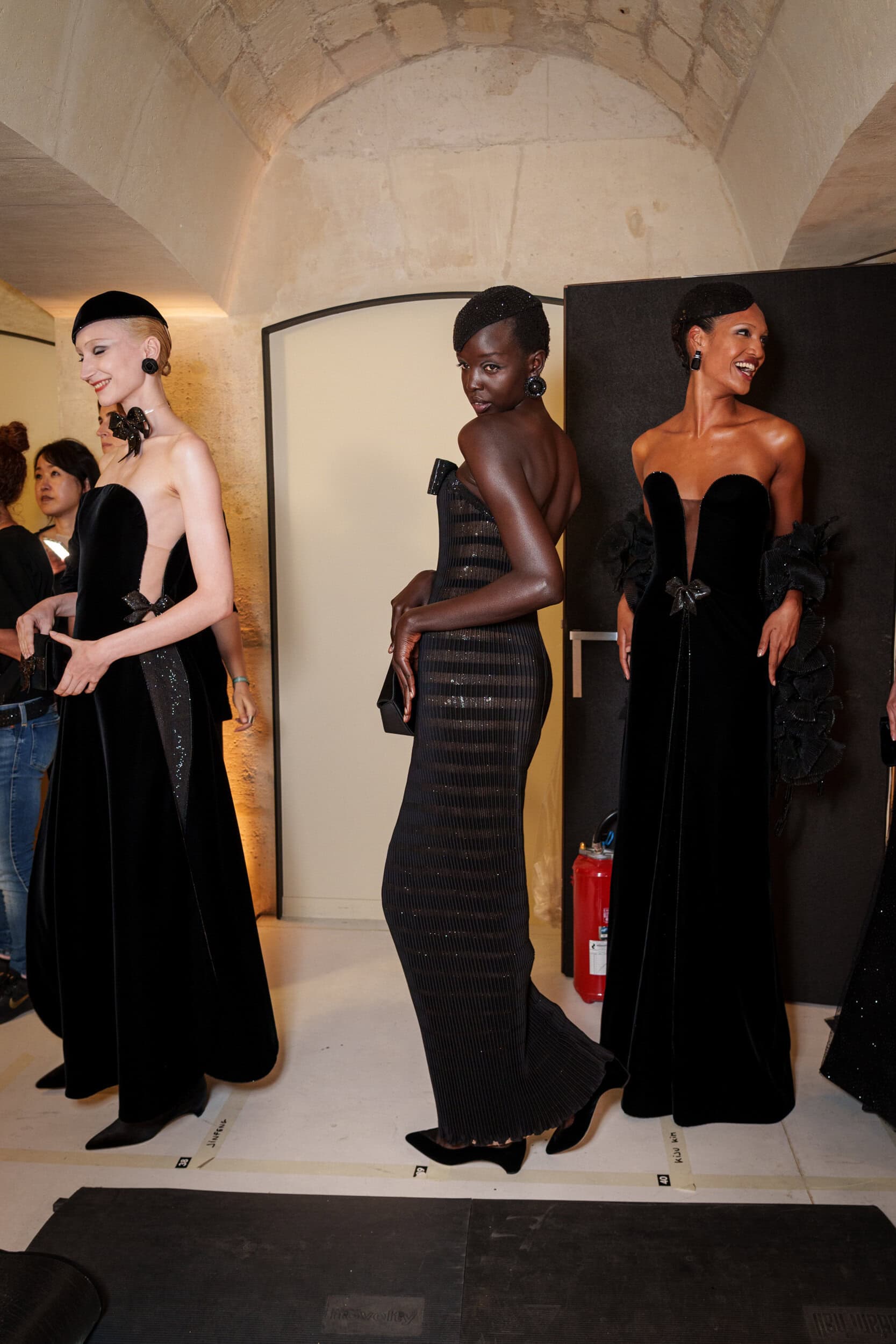 Giorgio Armani Prive Fall 2025 Couture Fashion Show Backstage