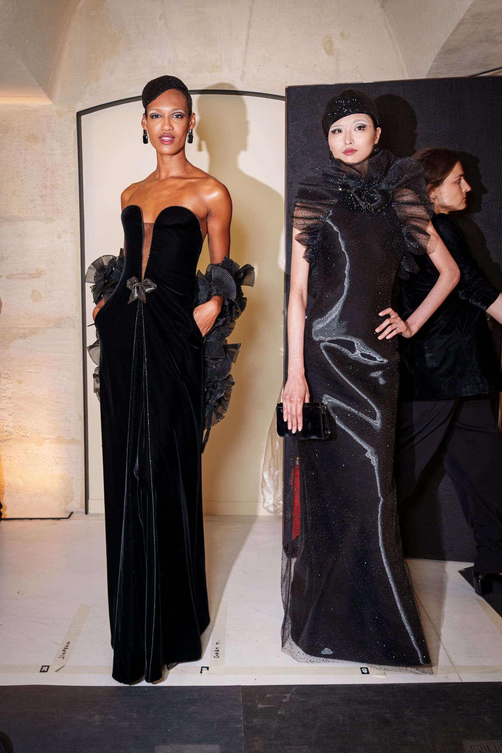 Giorgio Armani Prive Fall 2025 Couture Fashion Show Backstage