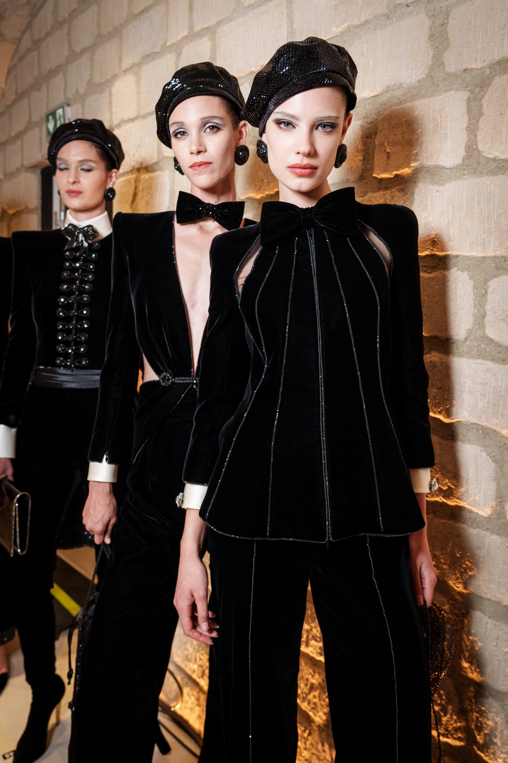 Giorgio Armani Prive Fall 2025 Couture Fashion Show Backstage