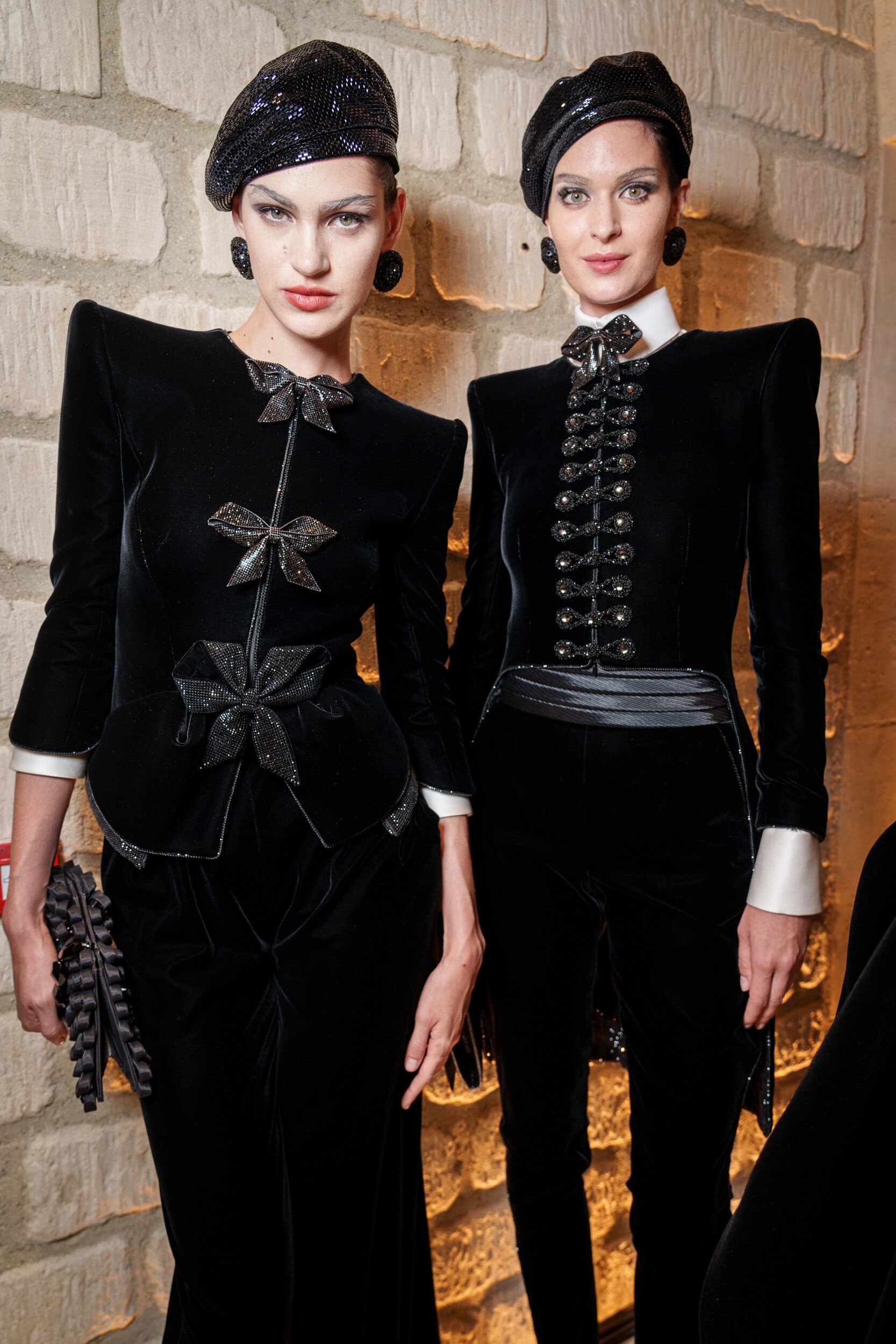 Giorgio Armani Prive Fall 2025 Couture Fashion Show Backstage