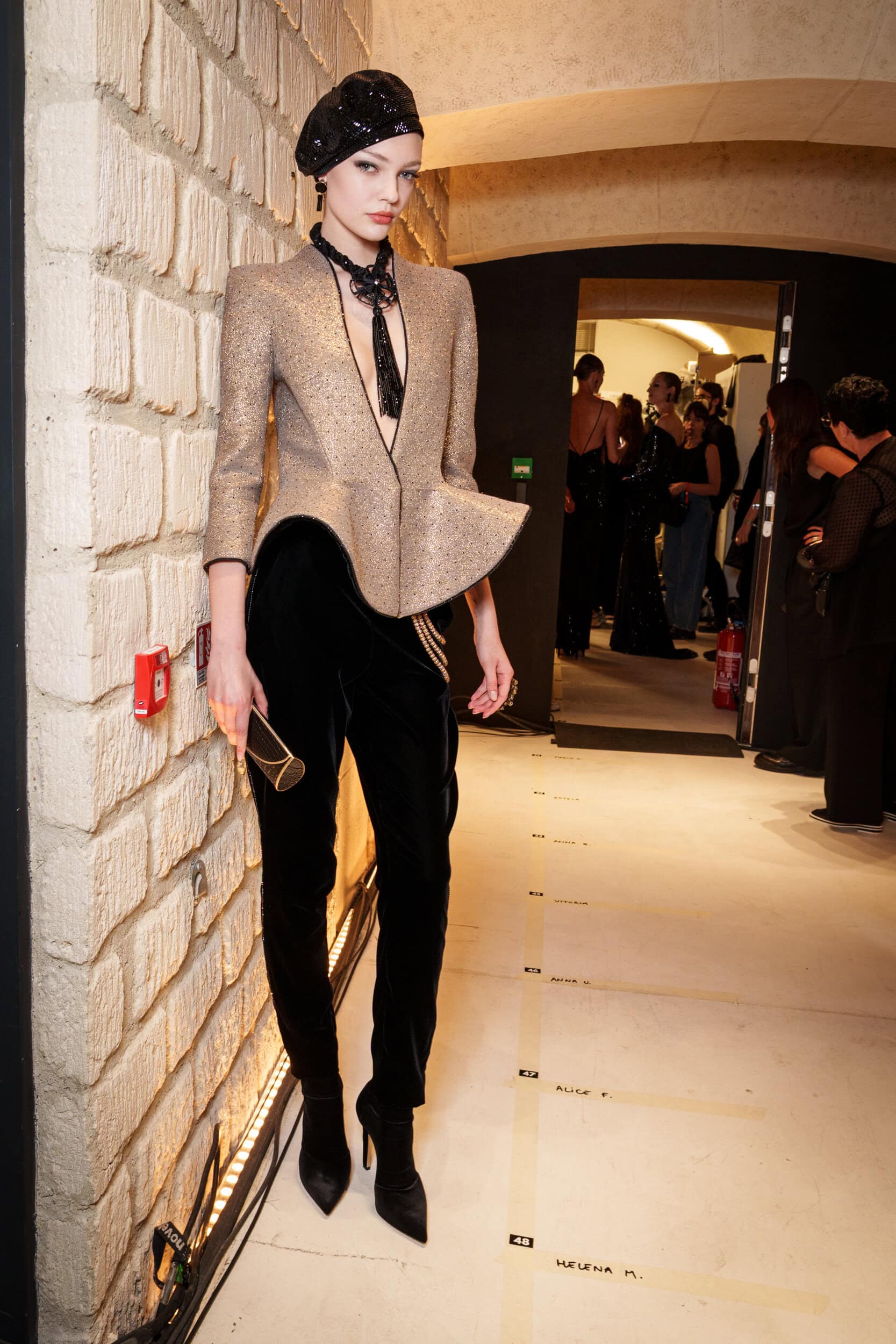 Giorgio Armani Prive Fall 2025 Couture Fashion Show Backstage