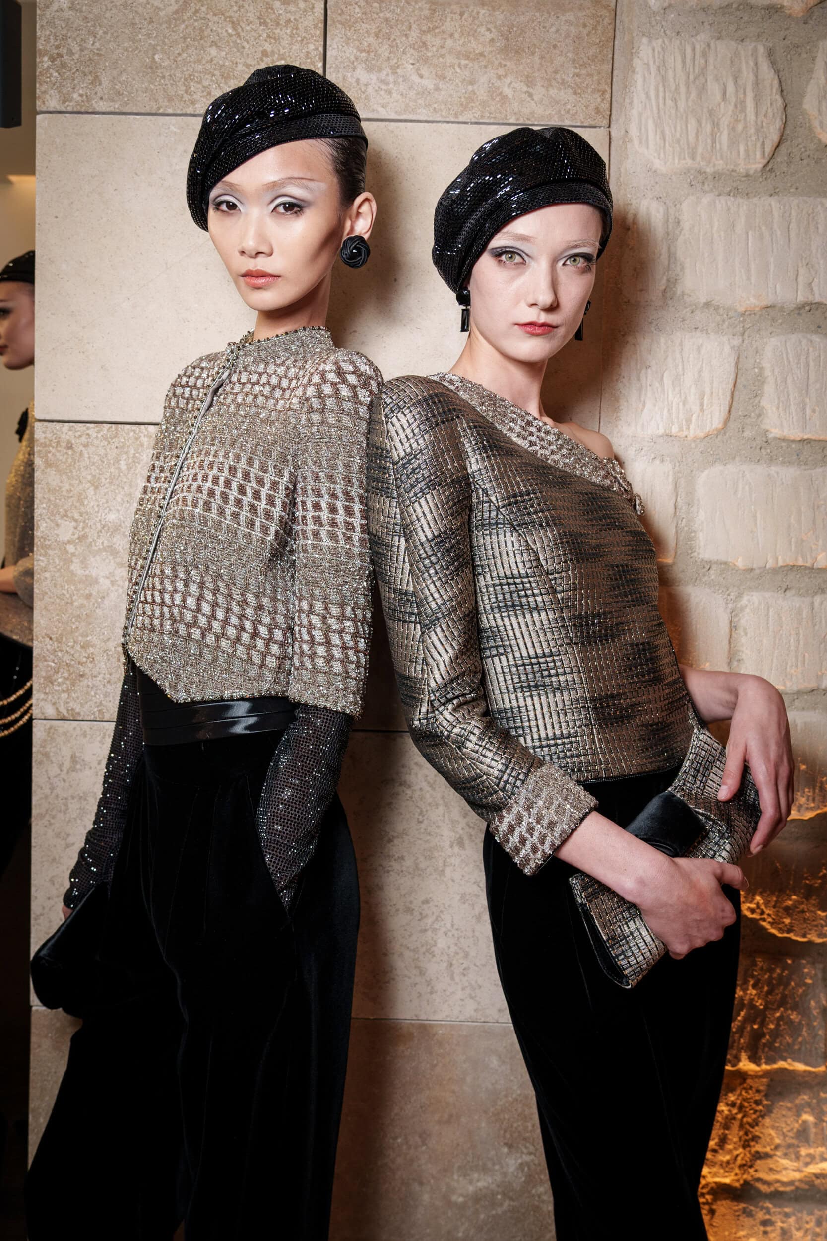 Giorgio Armani Prive Fall 2025 Couture Fashion Show Backstage