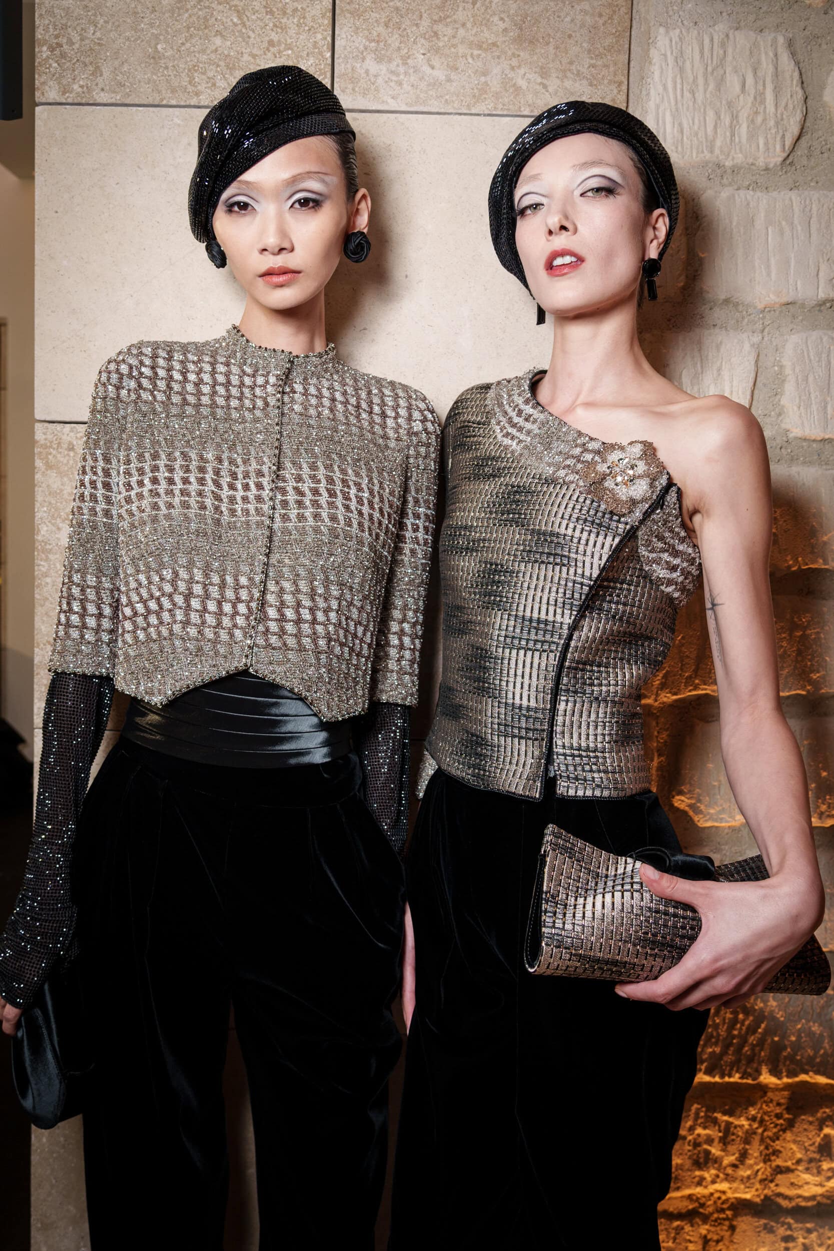 Giorgio Armani Prive Fall 2025 Couture Fashion Show Backstage