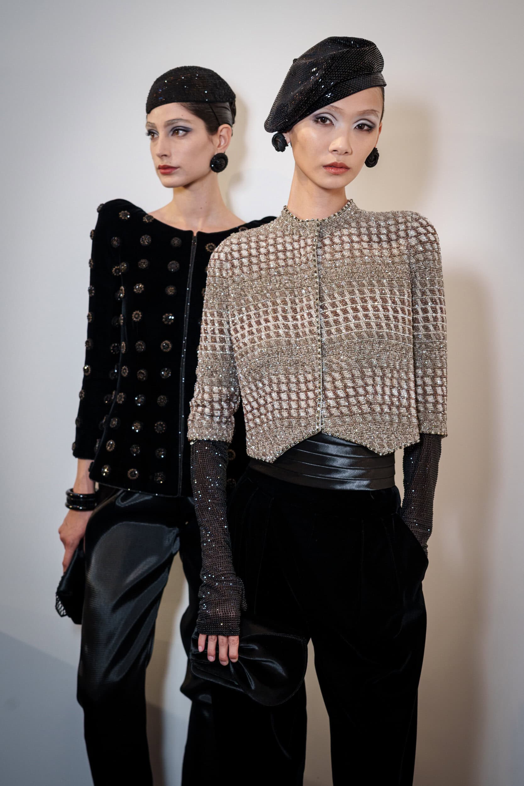 Giorgio Armani Prive Fall 2025 Couture Fashion Show Backstage