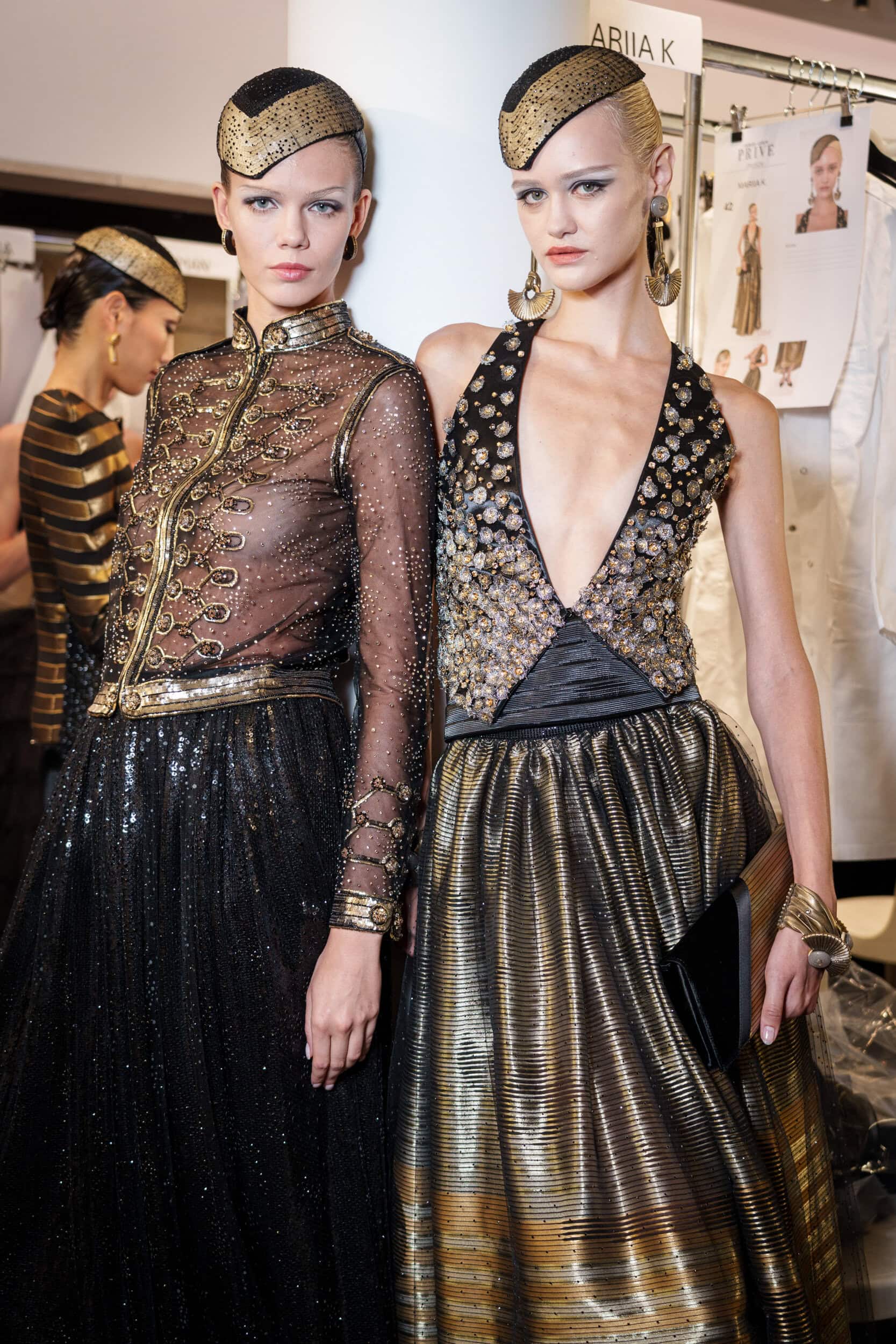 Giorgio Armani Prive Fall 2025 Couture Fashion Show Backstage