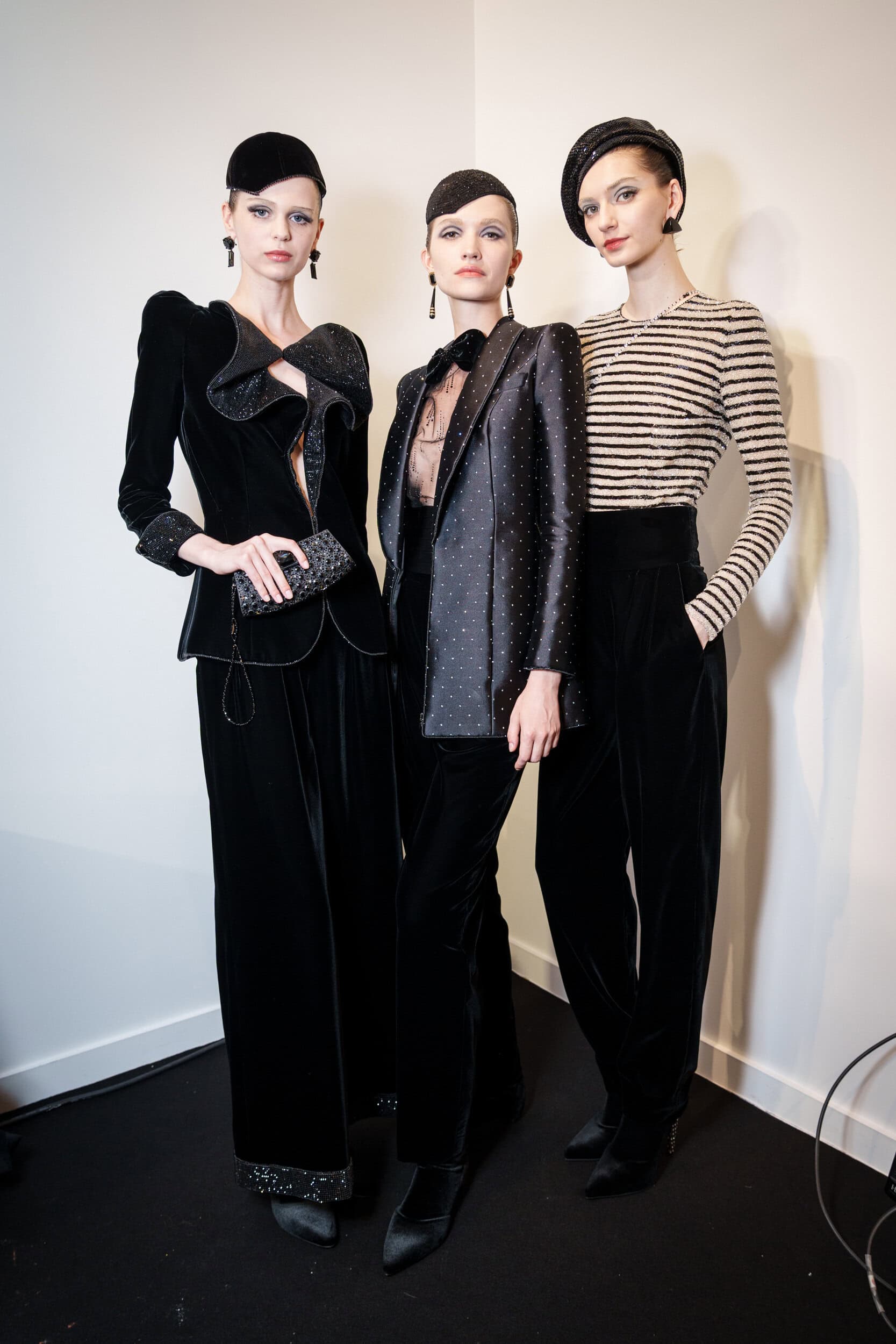 Giorgio Armani Prive Fall 2025 Couture Fashion Show Backstage