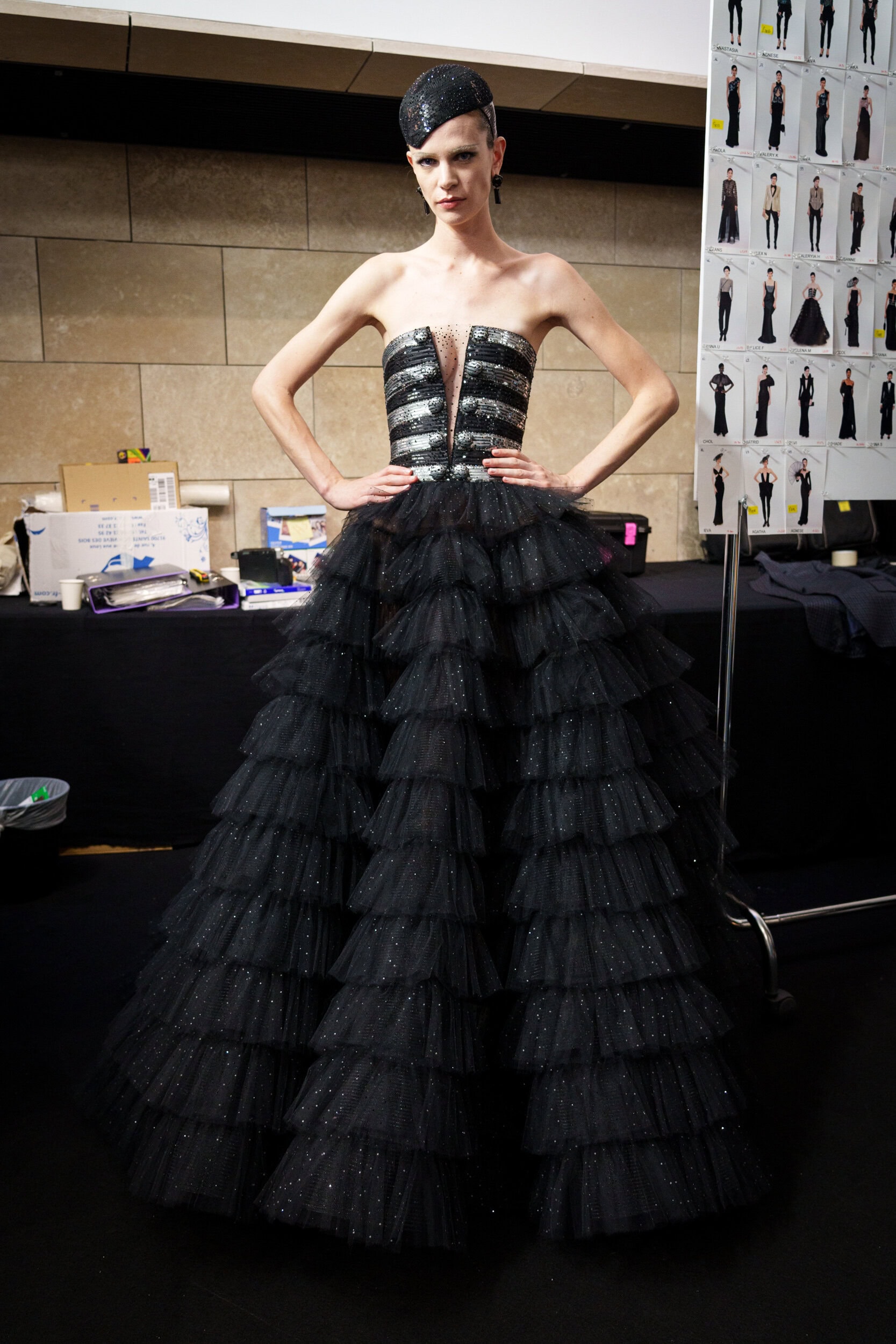 Giorgio Armani Prive Fall 2025 Couture Fashion Show Backstage