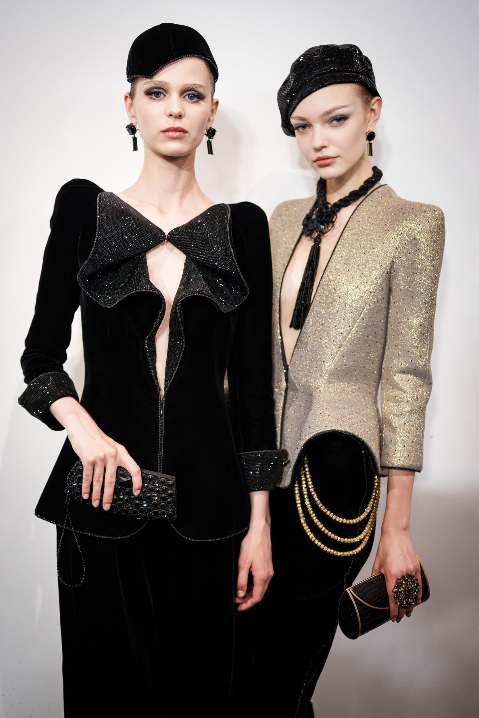 Giorgio Armani Prive Fall 2025 Couture Fashion Show Backstage