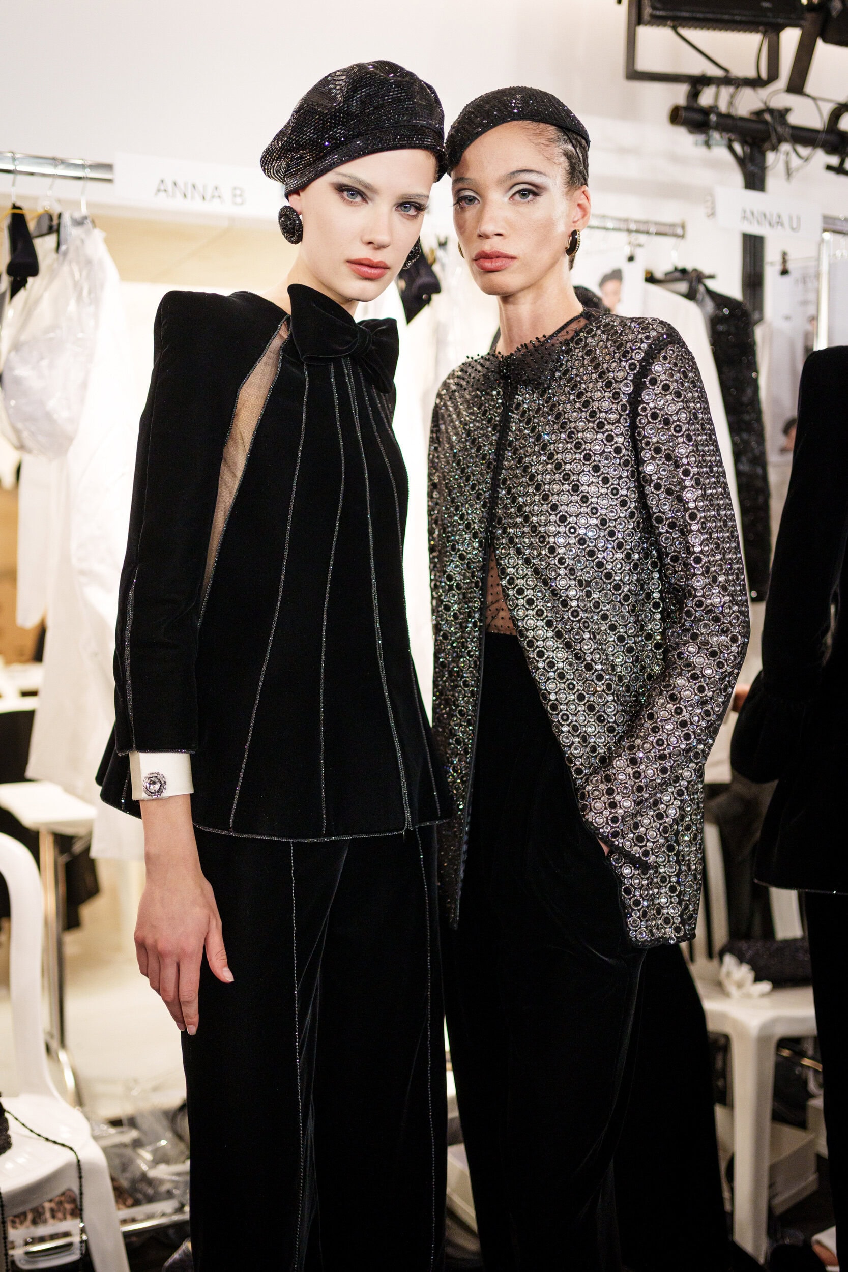 Giorgio Armani Prive Fall 2025 Couture Fashion Show Backstage