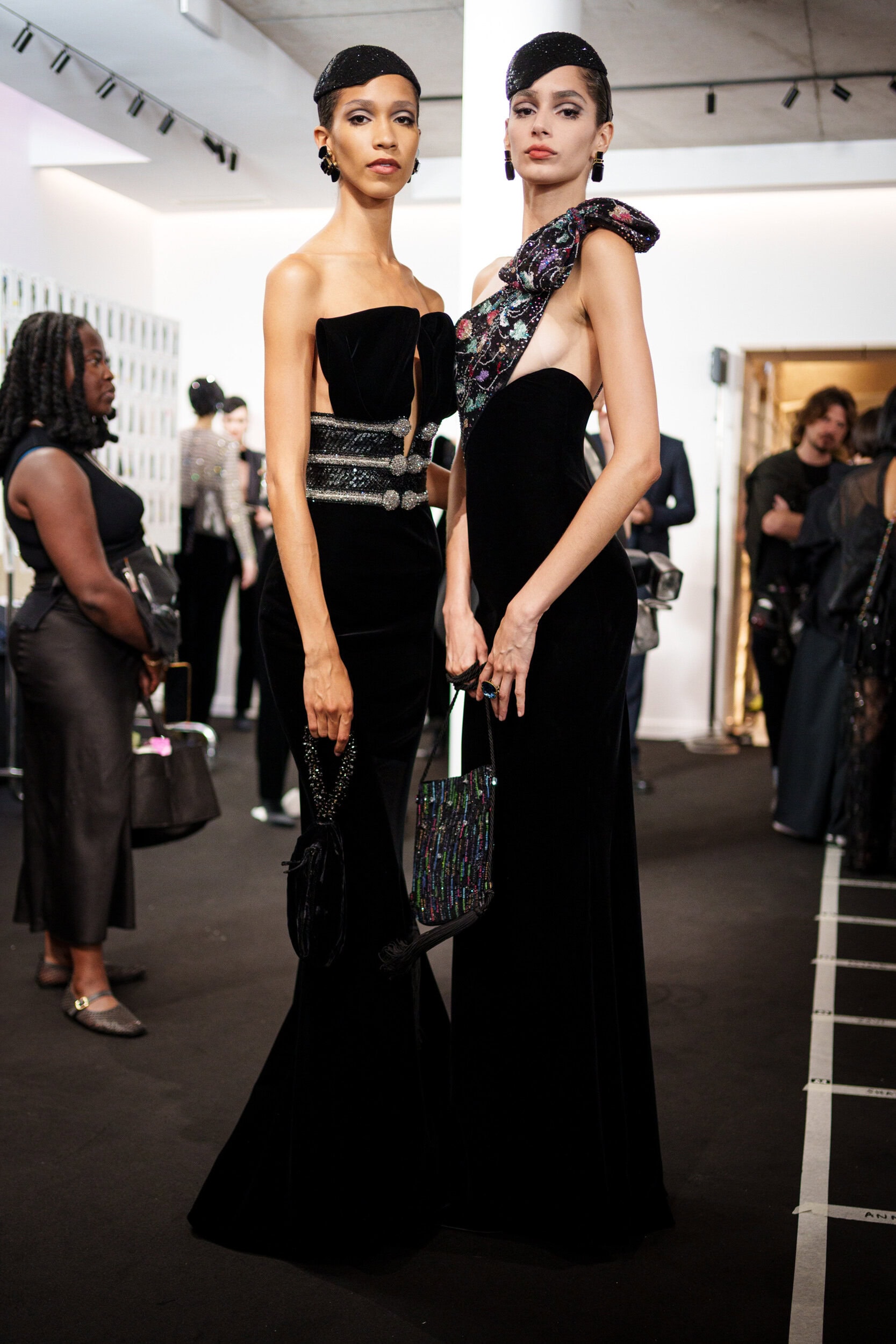 Giorgio Armani Prive Fall 2025 Couture Fashion Show Backstage