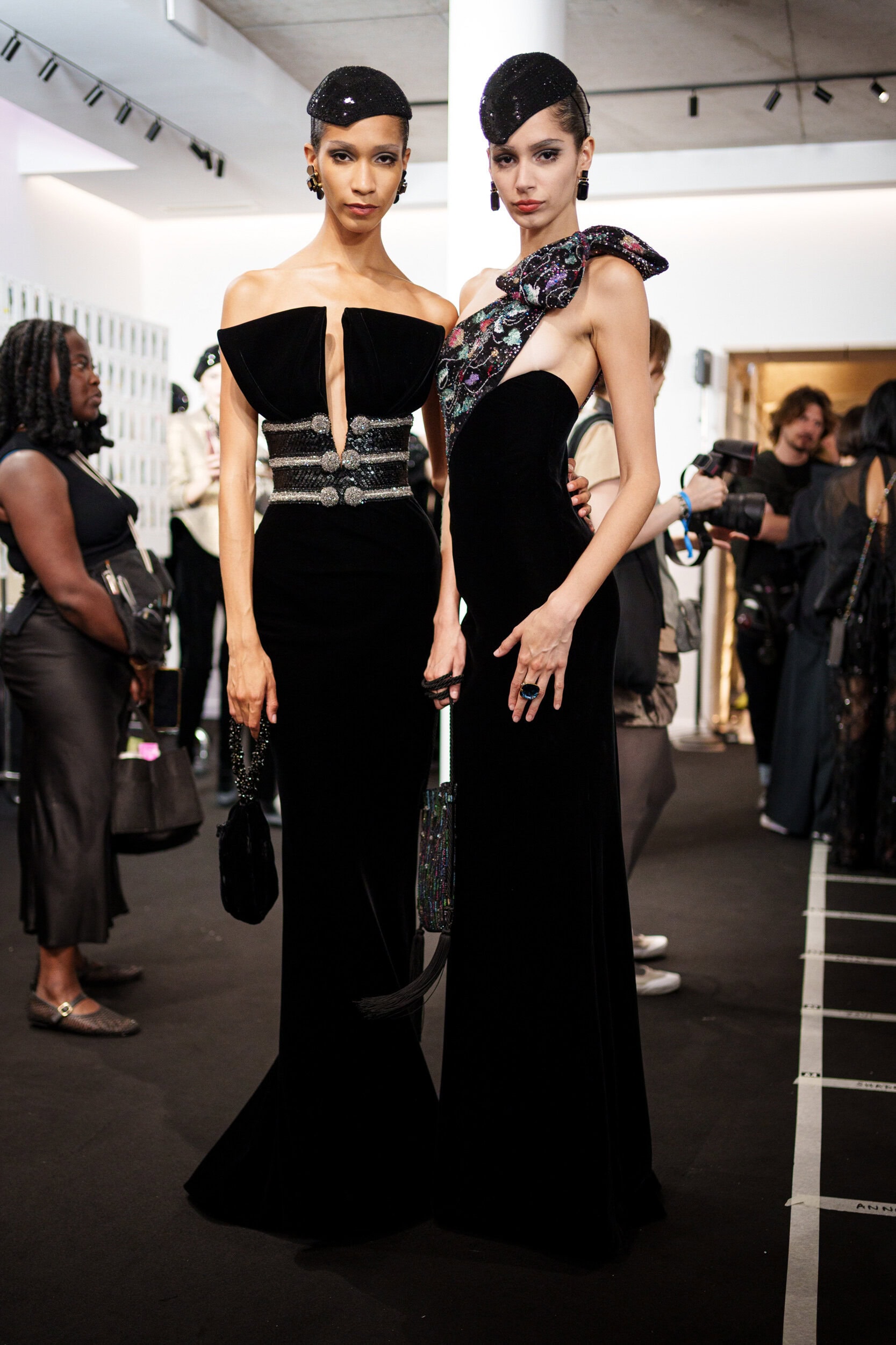 Giorgio Armani Prive Fall 2025 Couture Fashion Show Backstage