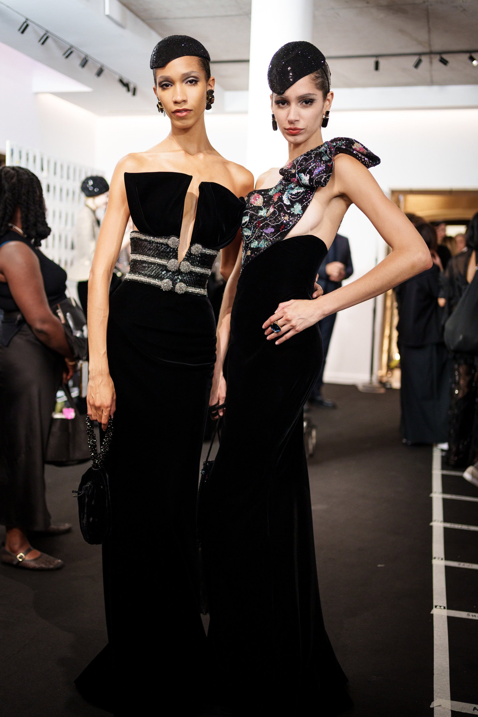 Giorgio Armani Prive Fall 2025 Couture Fashion Show Backstage