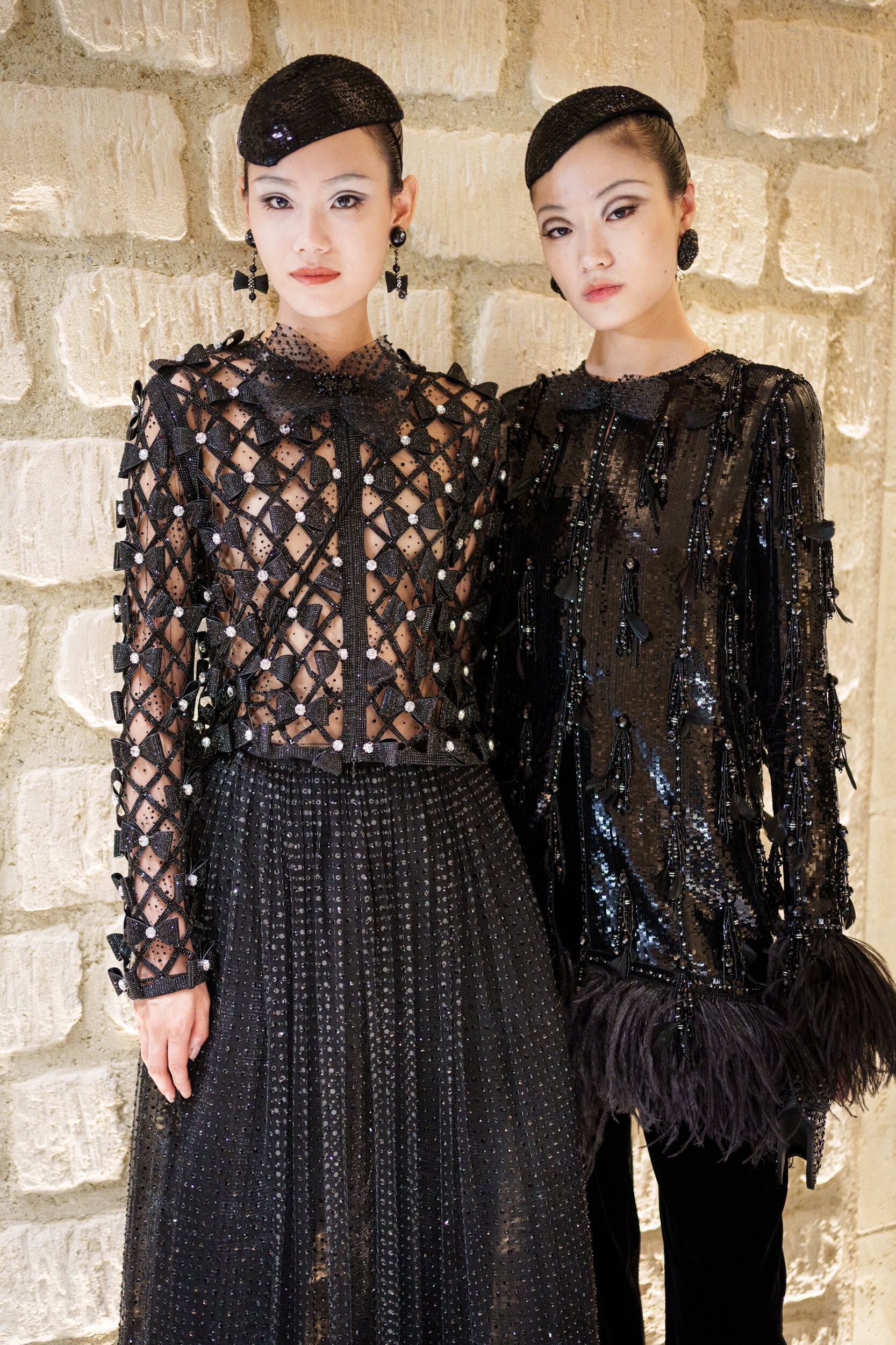 Giorgio Armani Prive Fall 2025 Couture Fashion Show Backstage