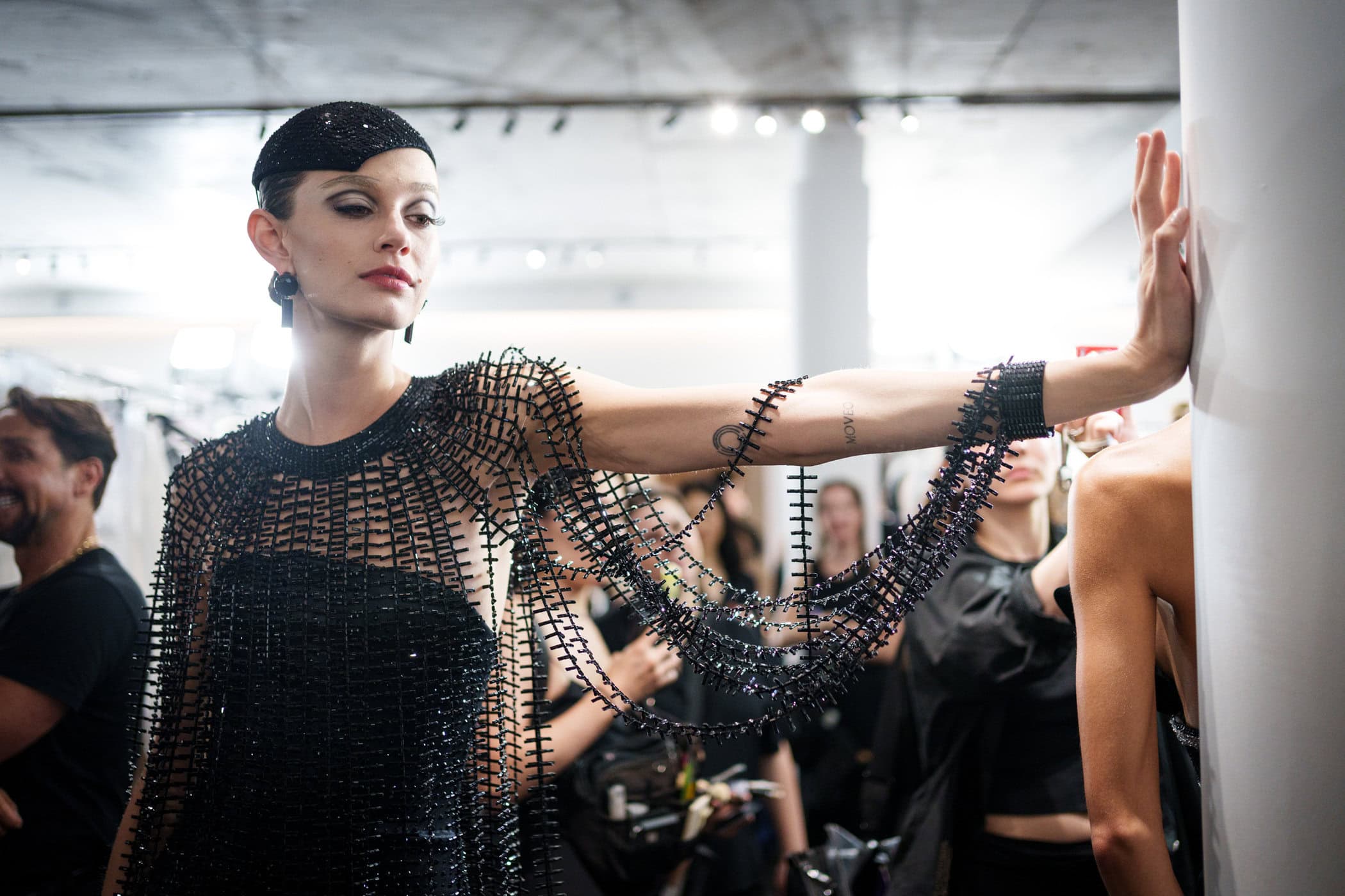 Giorgio Armani Prive Fall 2025 Couture Fashion Show Backstage