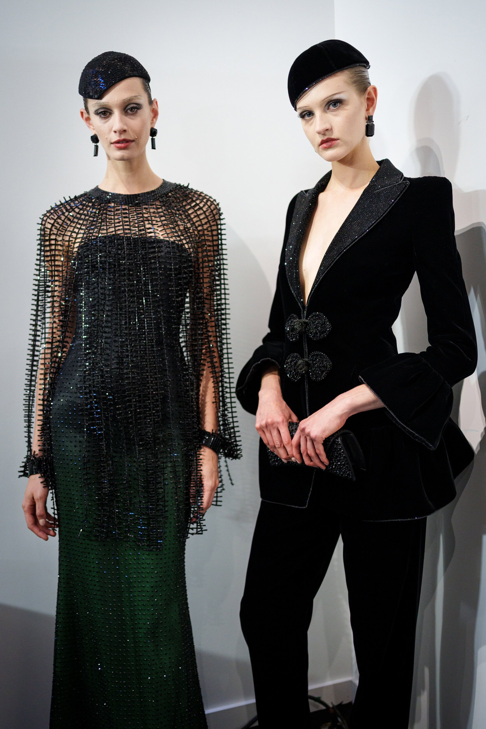 Giorgio Armani Prive Fall 2025 Couture Fashion Show Backstage