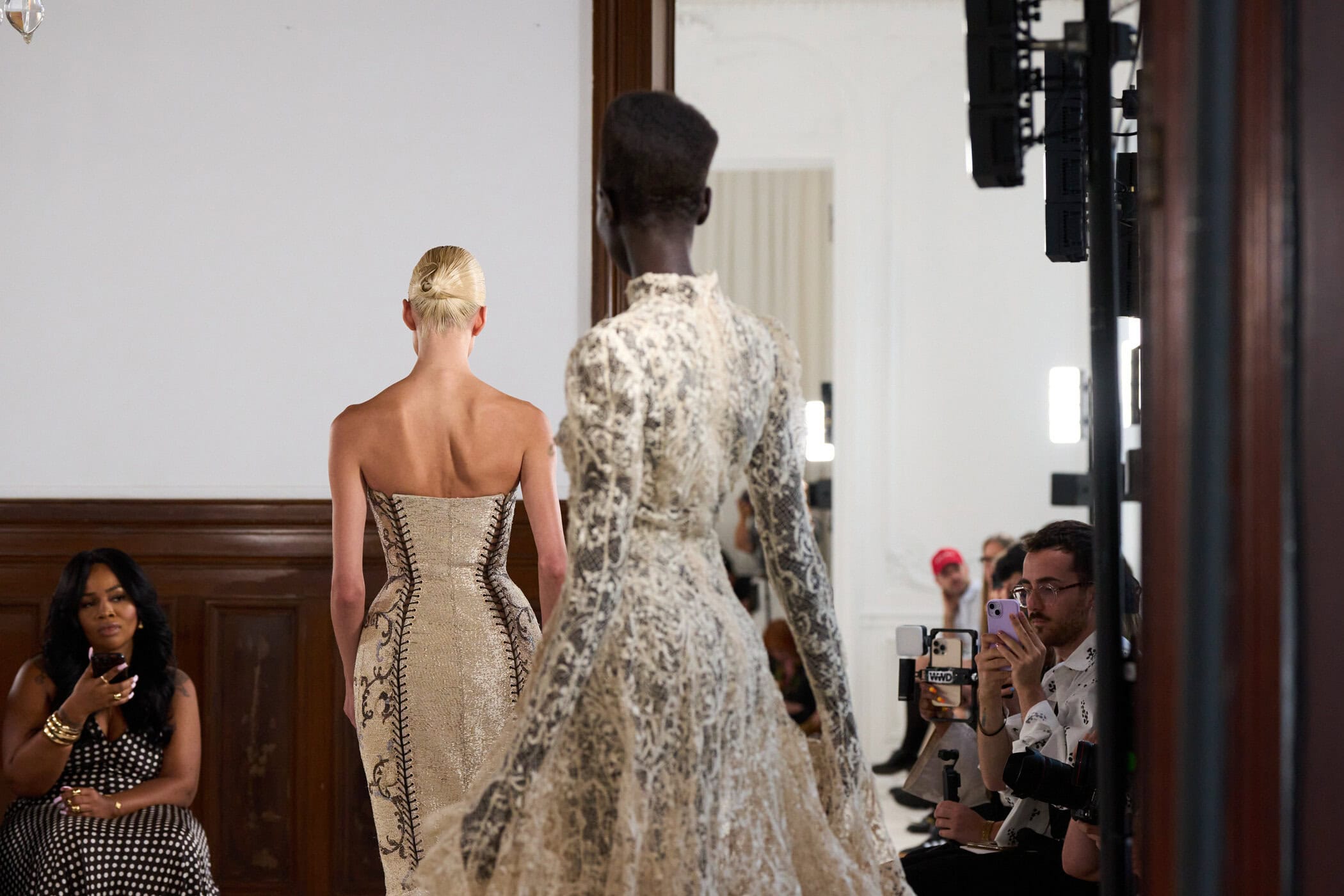 Ashi Studio Fall 2025 Couture Fashion Show Atmosphere