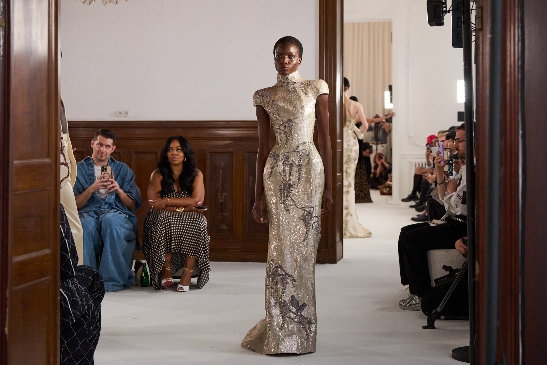 Ashi Studio Fall 2025 Couture Fashion Show Atmosphere