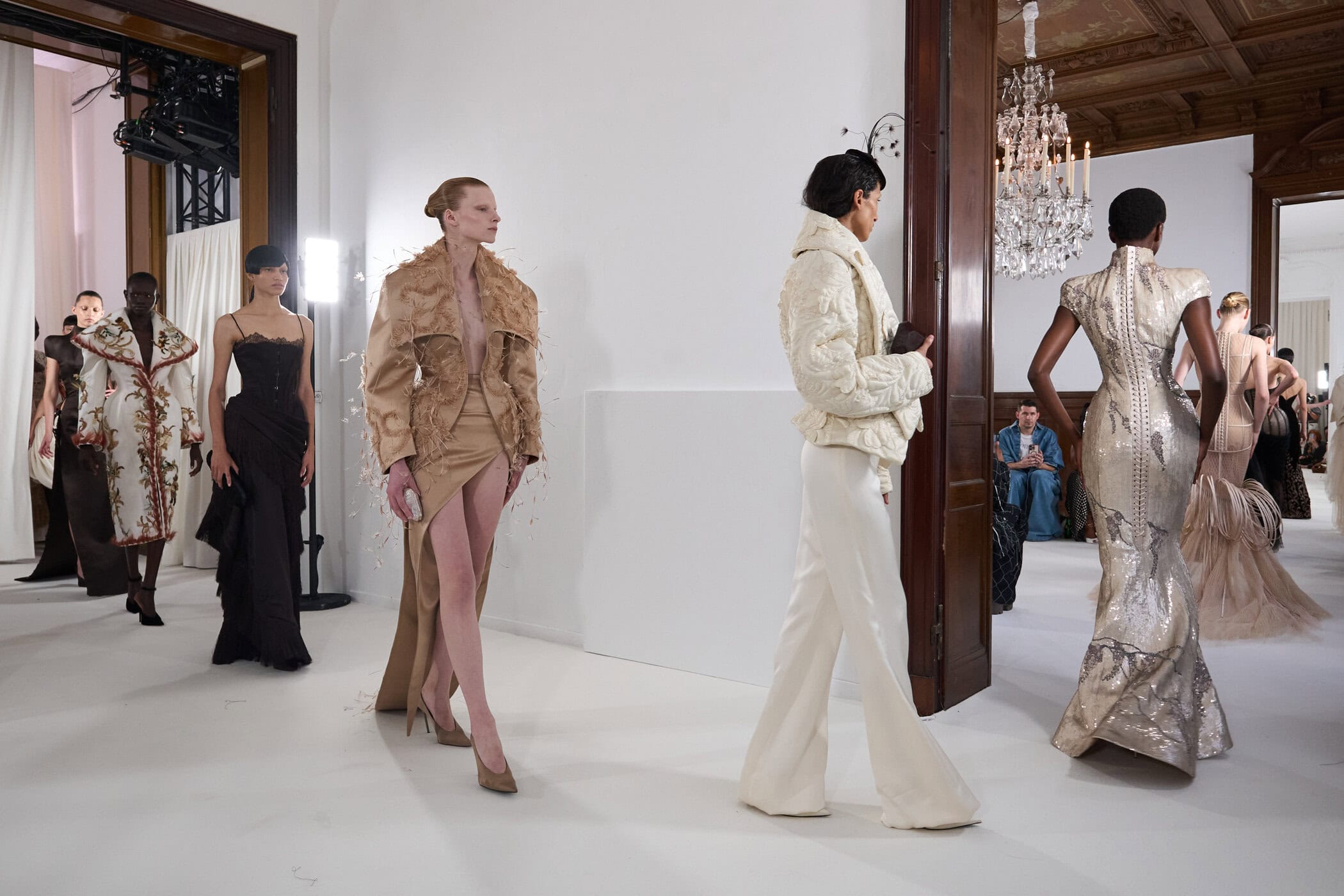 Ashi Studio Fall 2025 Couture Fashion Show Atmosphere