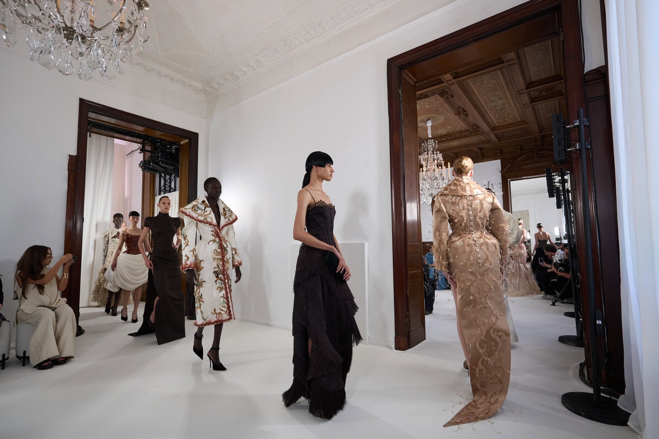 Ashi Studio Fall 2025 Couture Fashion Show Atmosphere