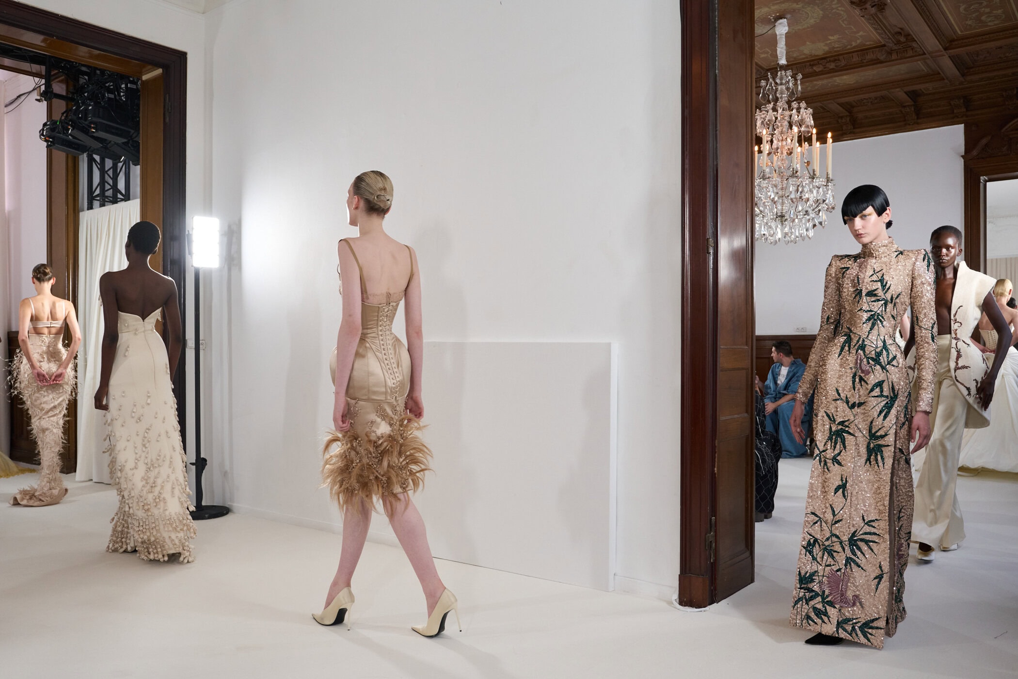 Ashi Studio Fall 2025 Couture Fashion Show Atmosphere