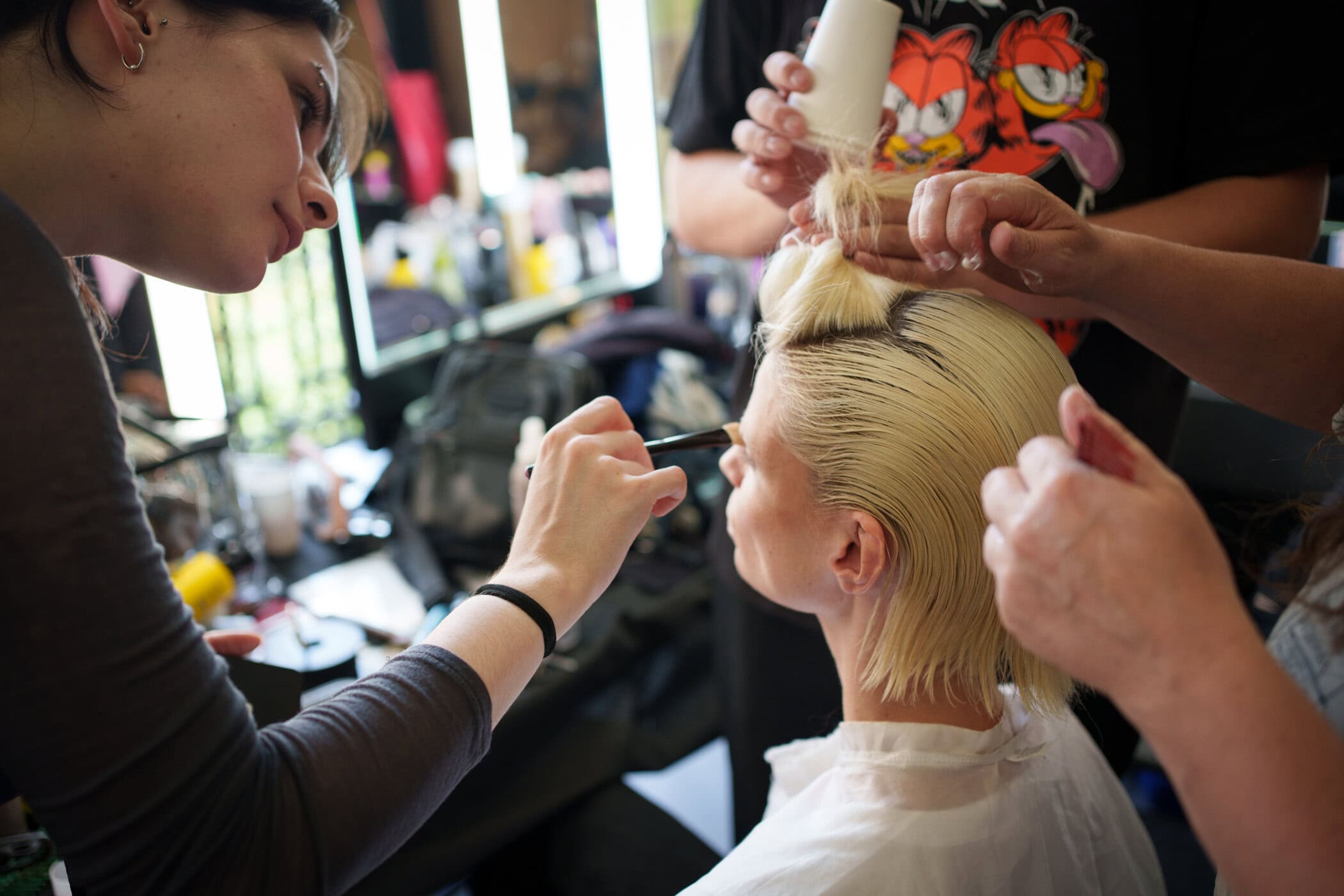 Ashi Studio Fall 2025 Couture Fashion Show Backstage