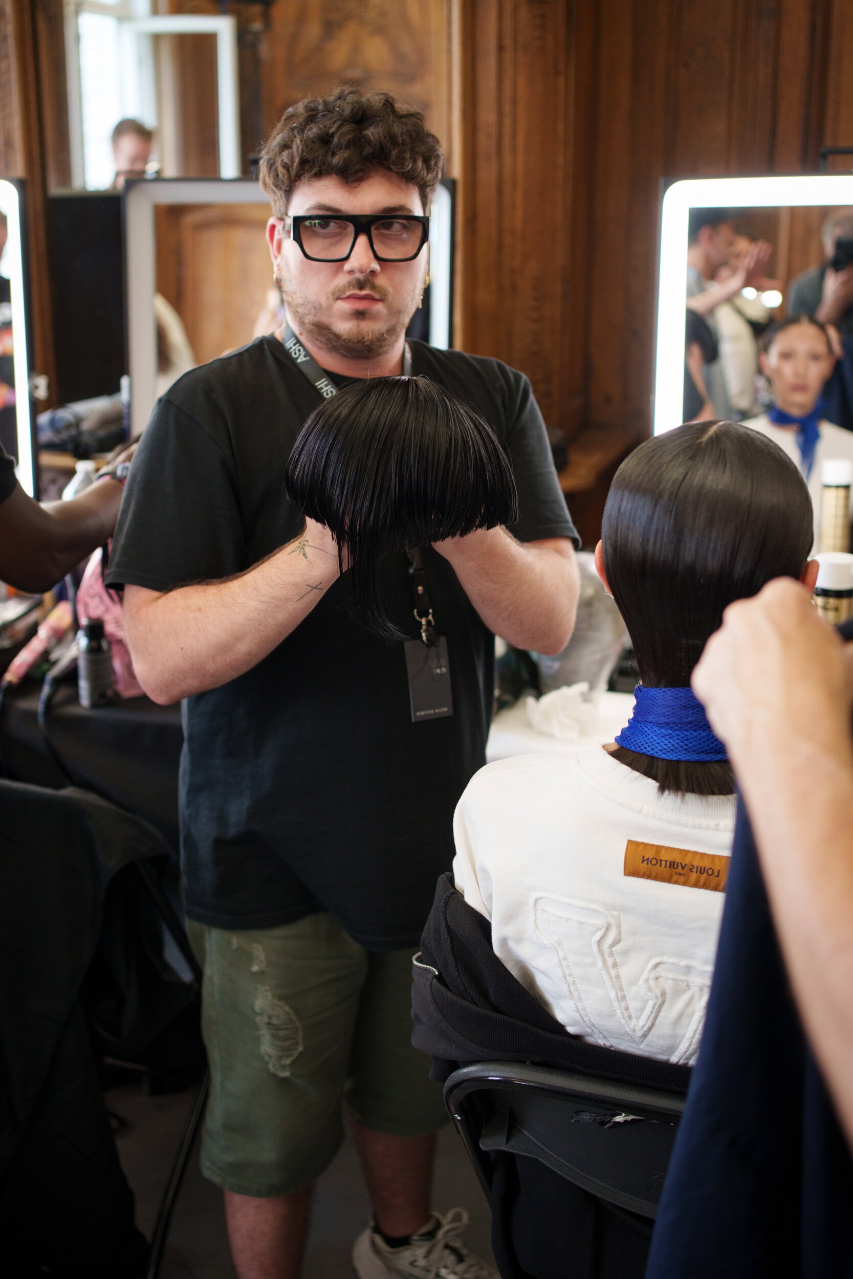 Ashi Studio Fall 2025 Couture Fashion Show Backstage
