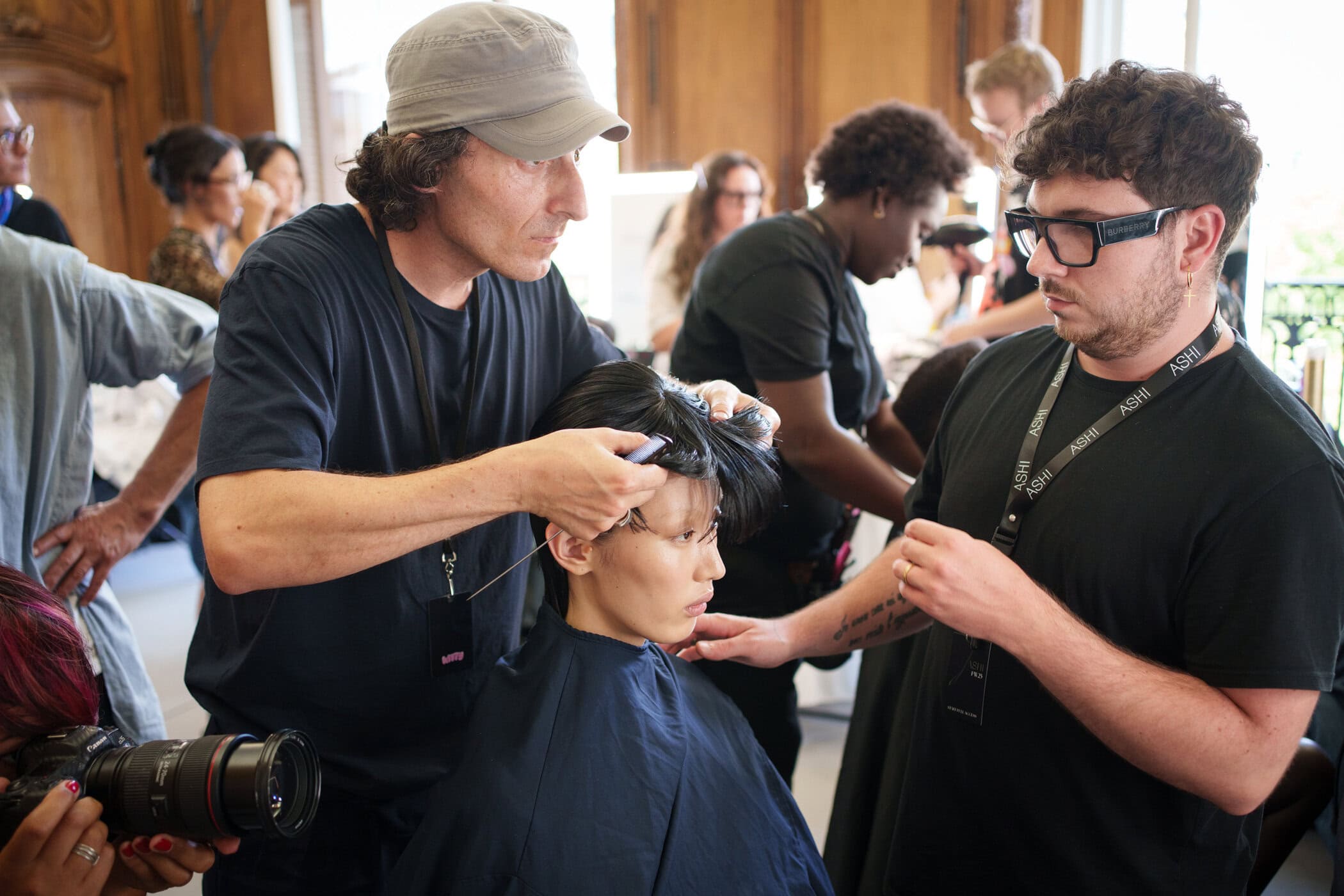 Ashi Studio Fall 2025 Couture Fashion Show Backstage
