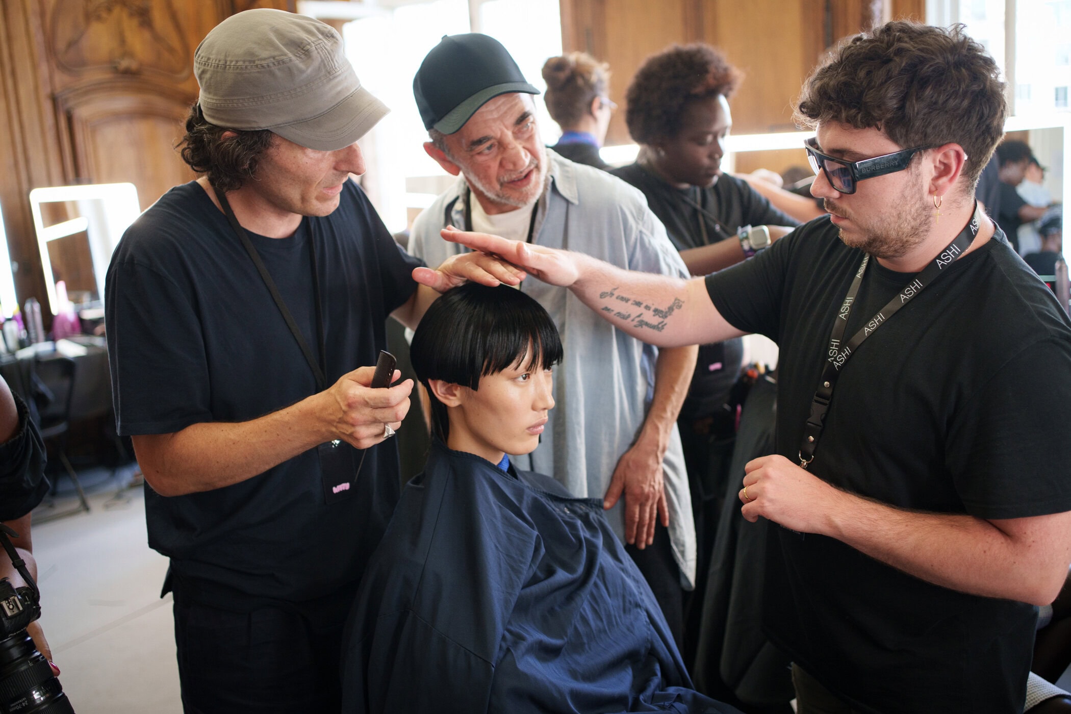 Ashi Studio Fall 2025 Couture Fashion Show Backstage