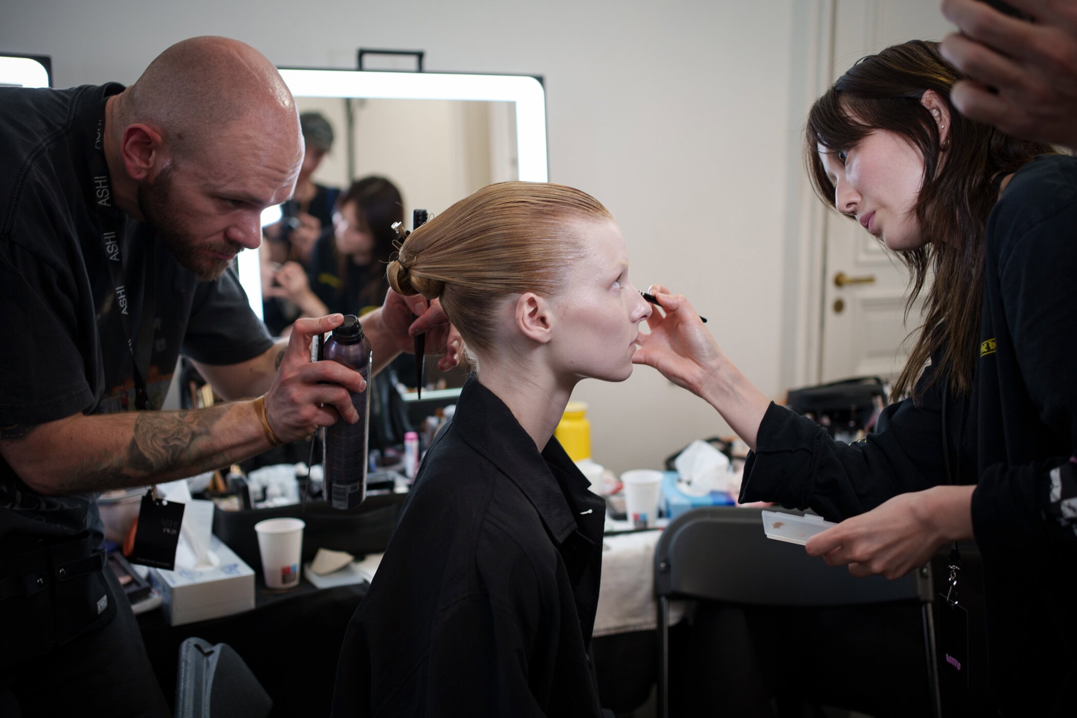 Ashi Studio Fall 2025 Couture Fashion Show Backstage