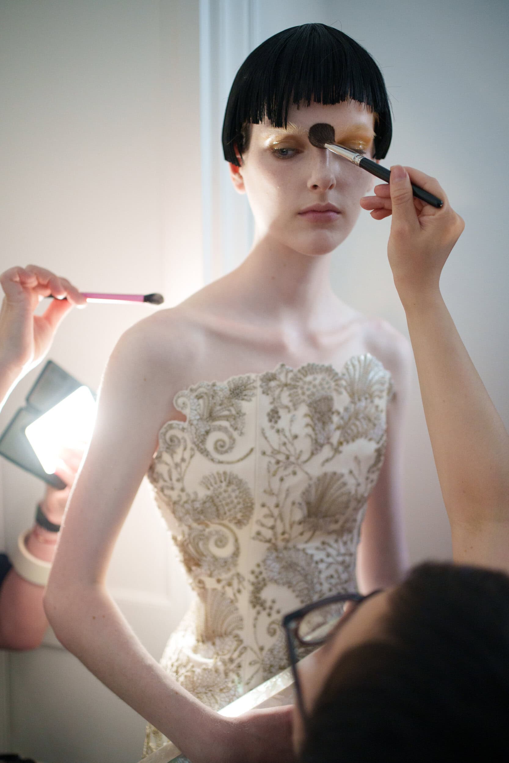 Ashi Studio Fall 2025 Couture Fashion Show Backstage