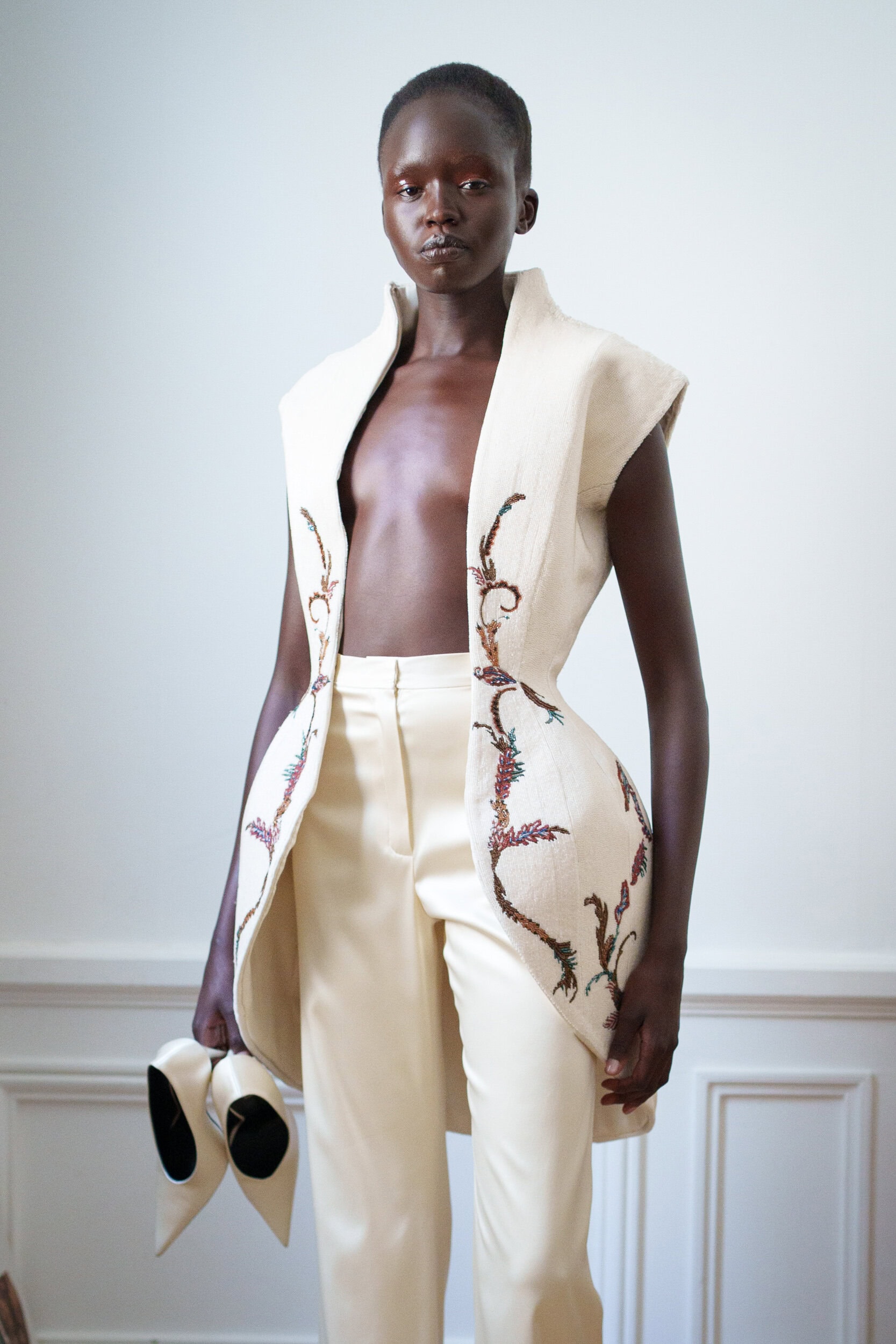 Ashi Studio Fall 2025 Couture Fashion Show Backstage