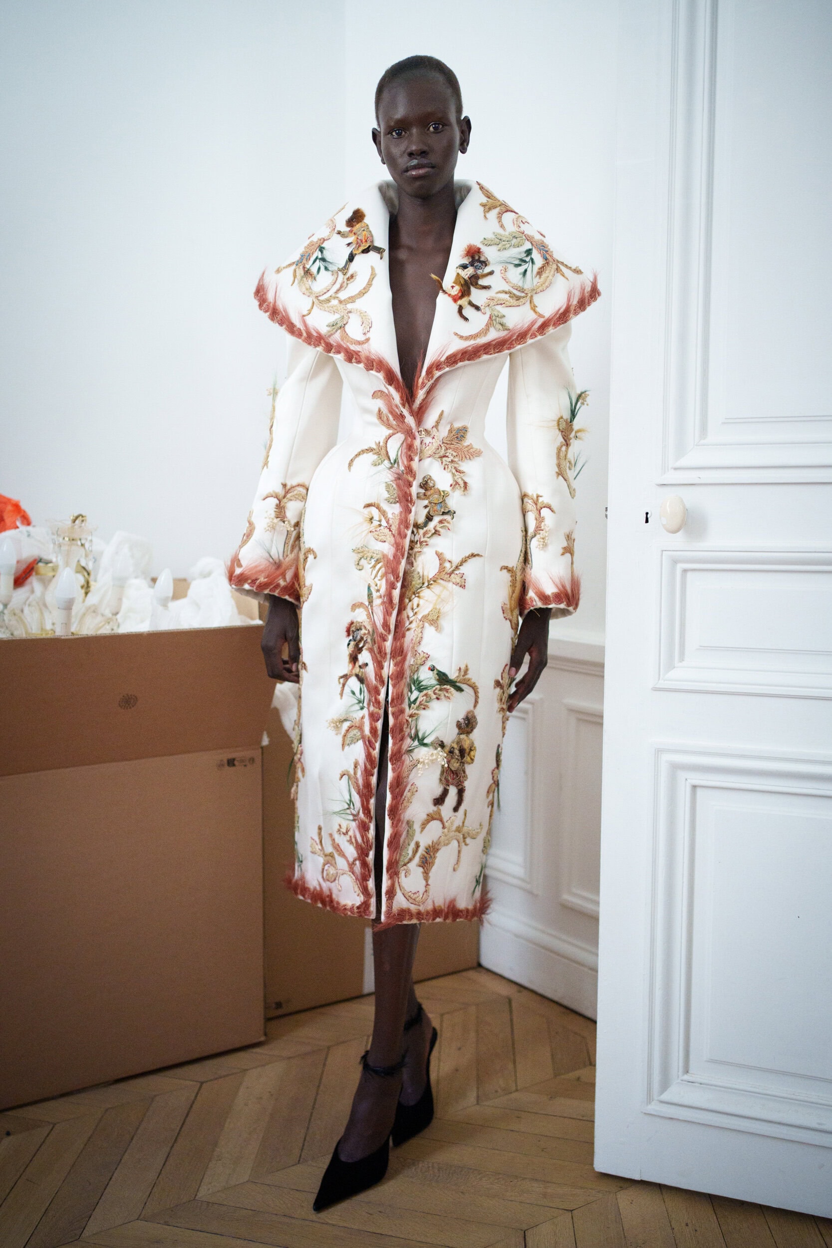 Ashi Studio Fall 2025 Couture Fashion Show Backstage