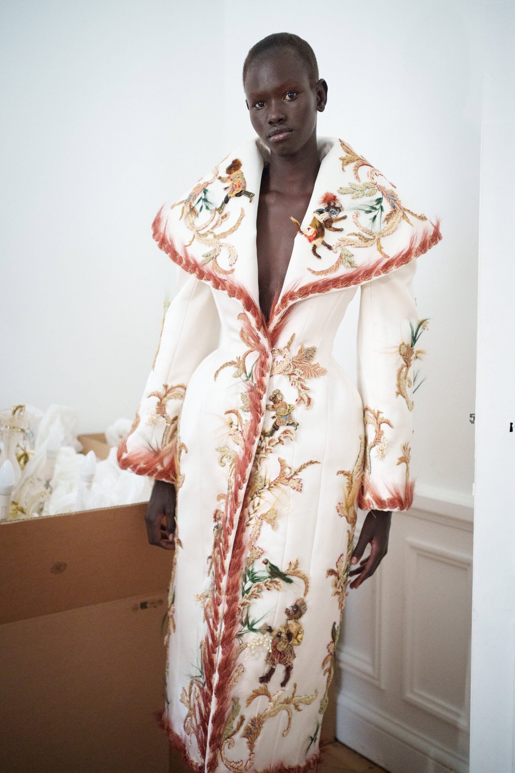 Ashi Studio Fall 2025 Couture Fashion Show Backstage