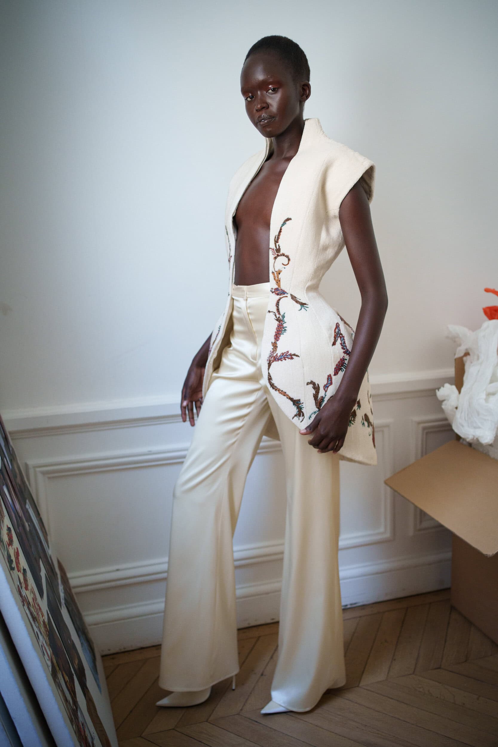 Ashi Studio Fall 2025 Couture Fashion Show Backstage
