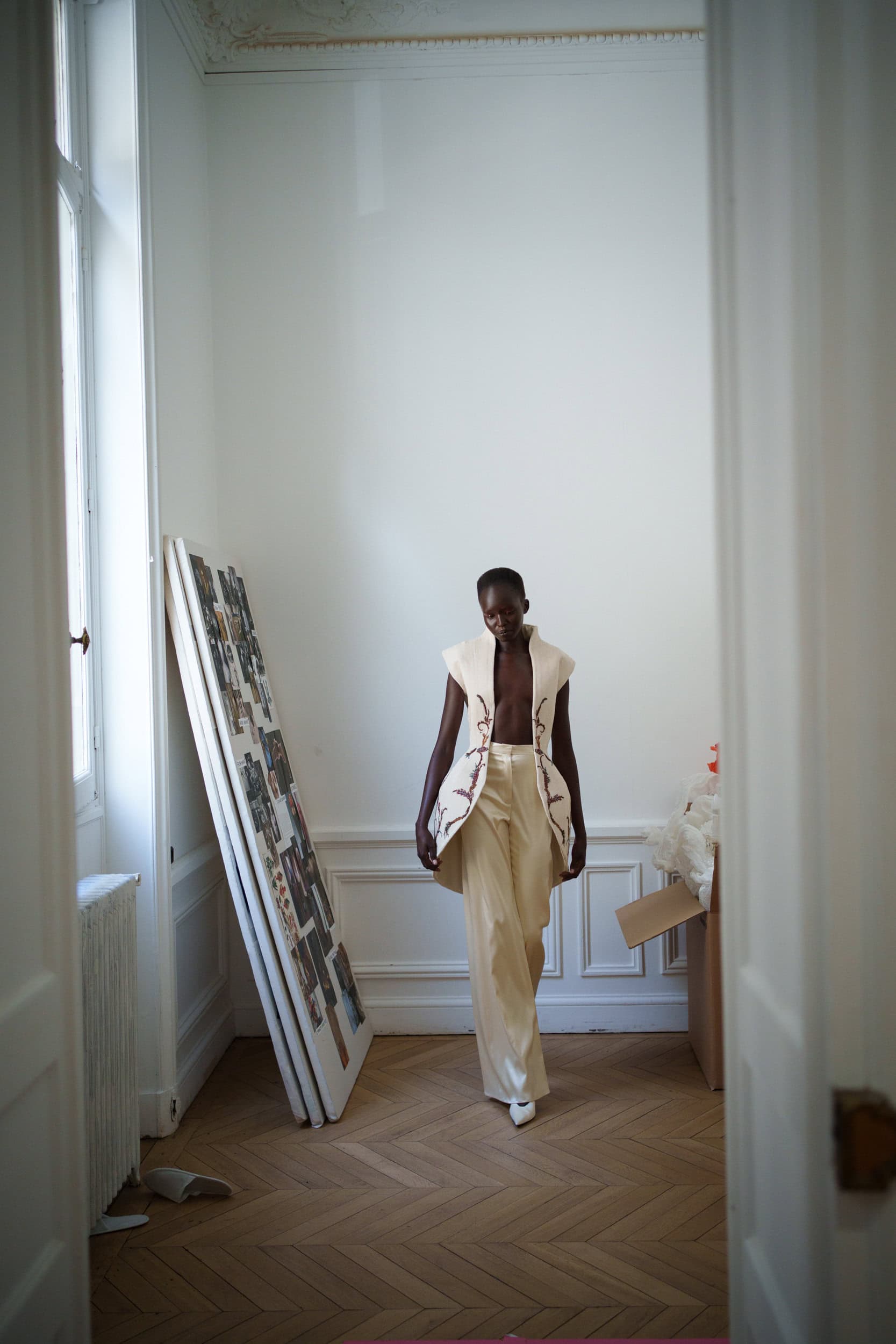 Ashi Studio Fall 2025 Couture Fashion Show Backstage